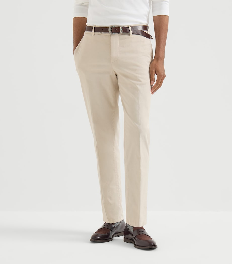 Brunello Cucinelli Mens M289LI1770C6233 DYED PANTS. Image 4