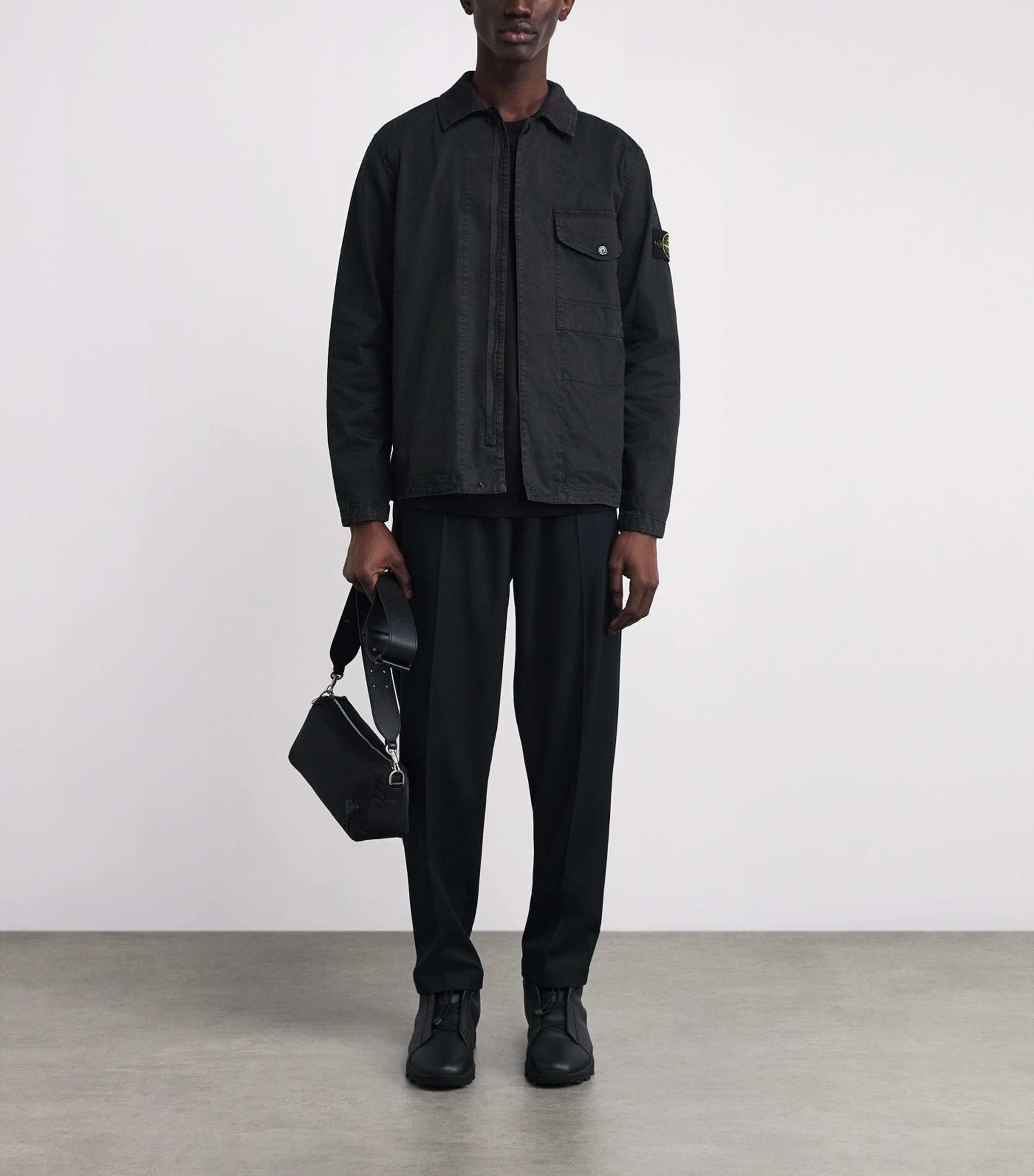 Organic Cotton Compass Shirt Jacket V0129 Image 2