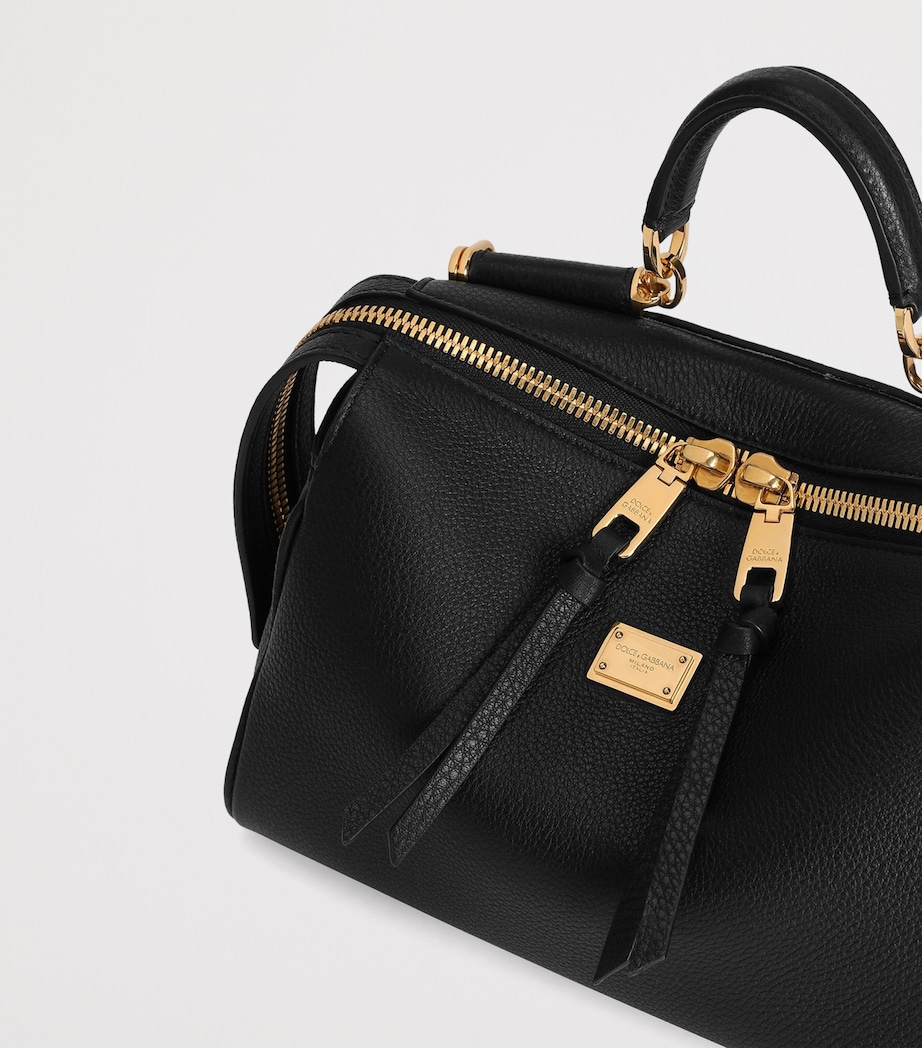Dolce&Gabbana Dolce Top-Handle Box Bag Black Image 7