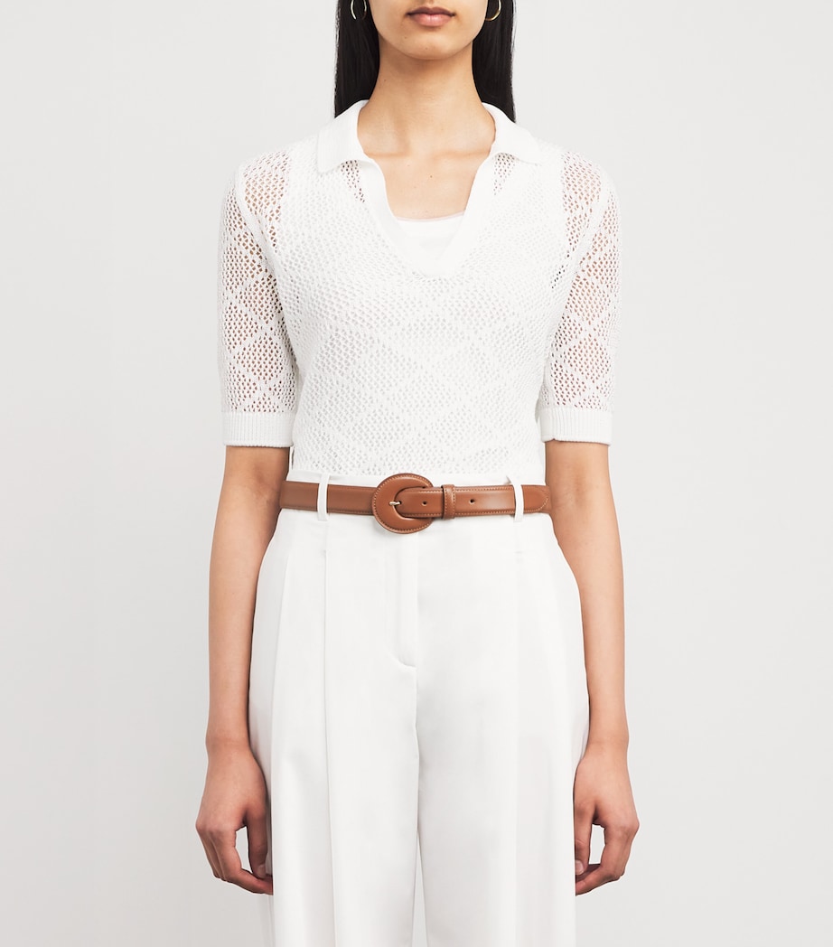 Leather Belt CARAMELLO Image 2