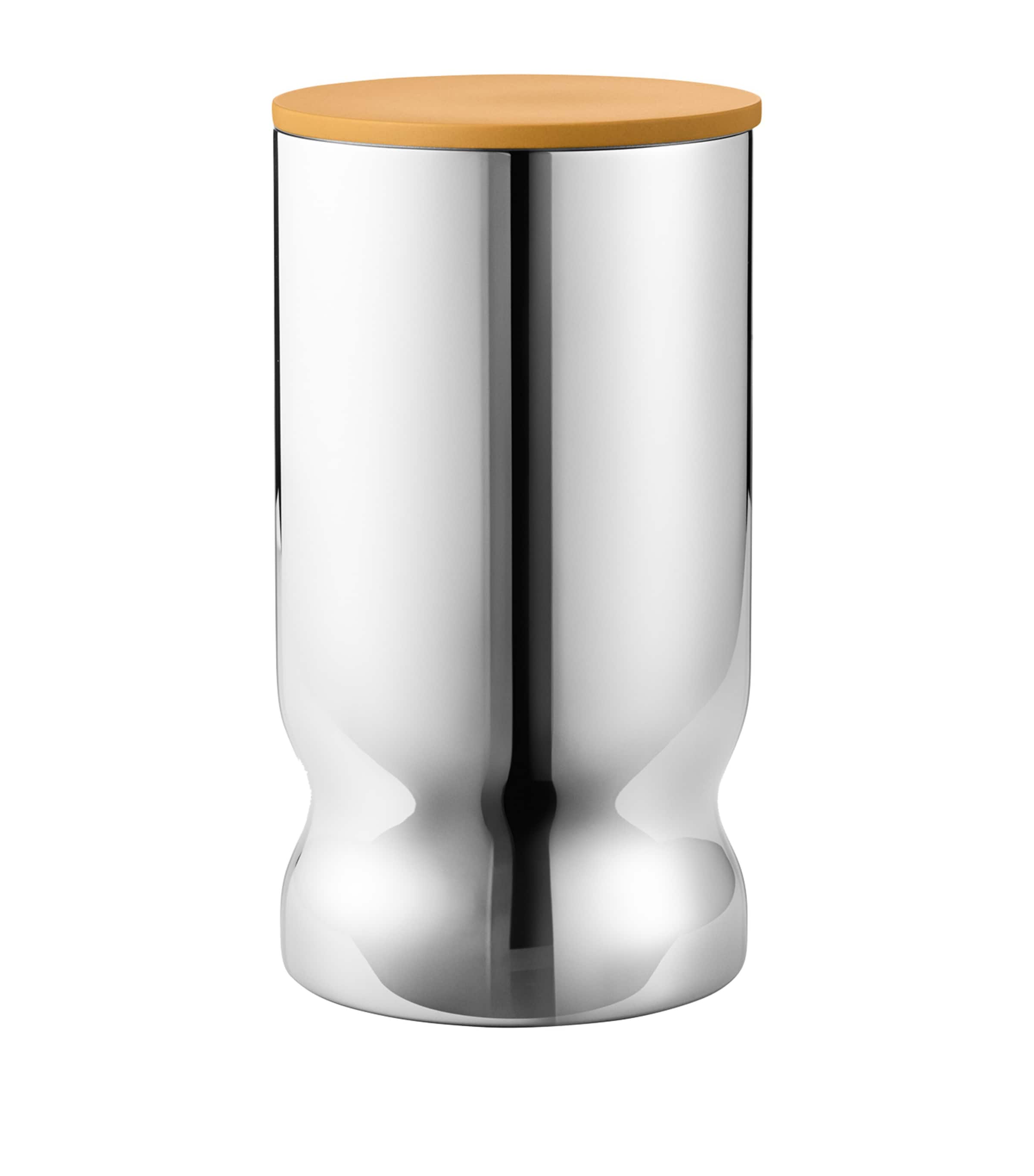 Georg Jensen Medium Stainless Steel Alfredo Canister | Kitchenware | Kitchen Storage | Kitchen Jars | Food Storage Containers | Designers | Georg Jensen