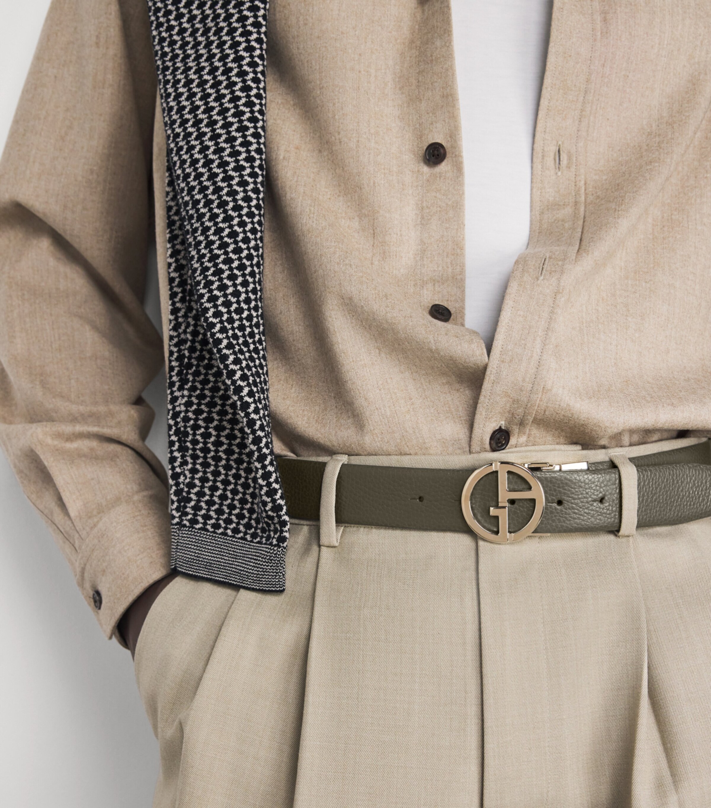 Leather Reversible Belt Strap 85461 Image 2