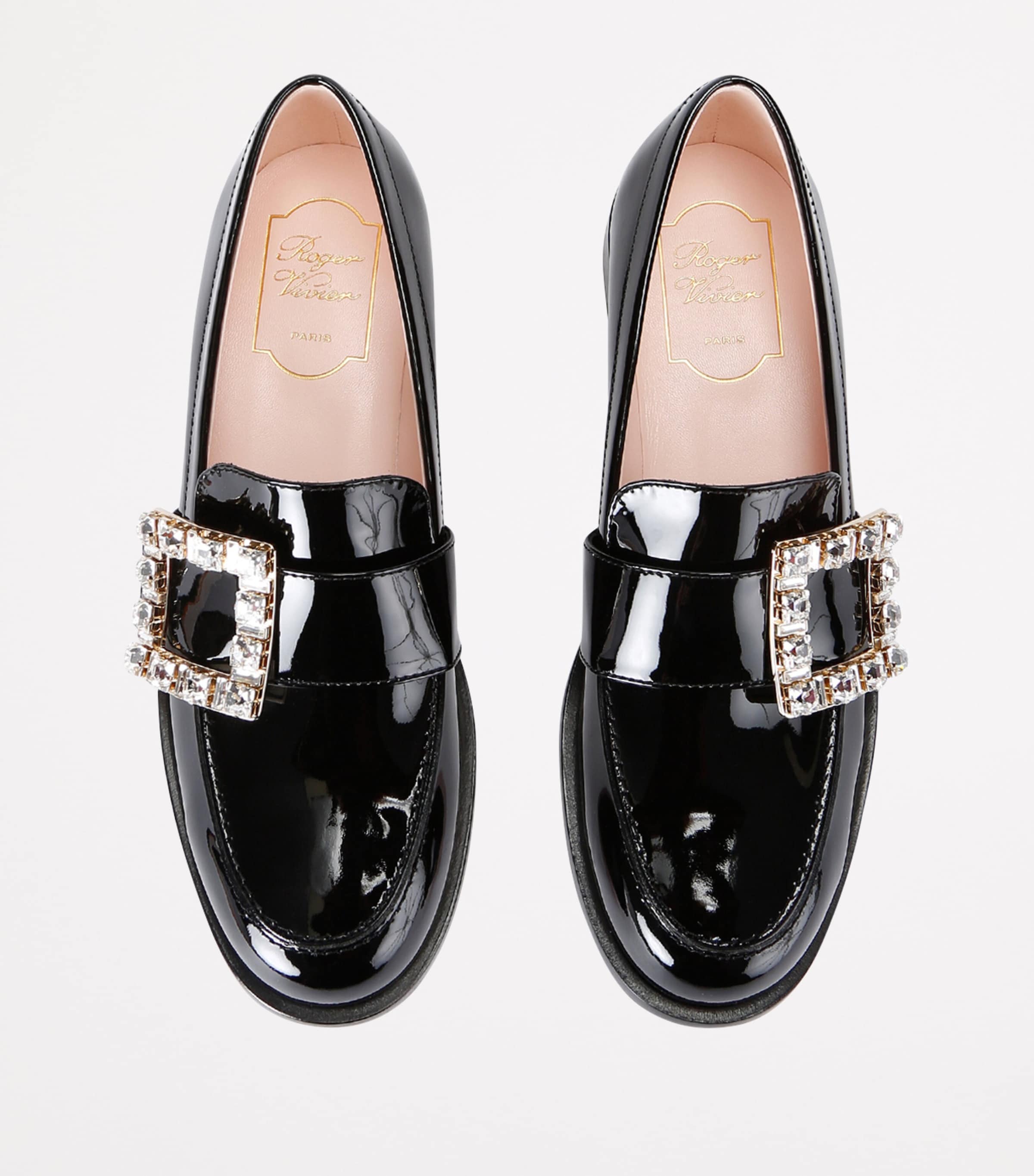 Roger Vivier Patent Leather Très Vivier Loafers | Harrods US