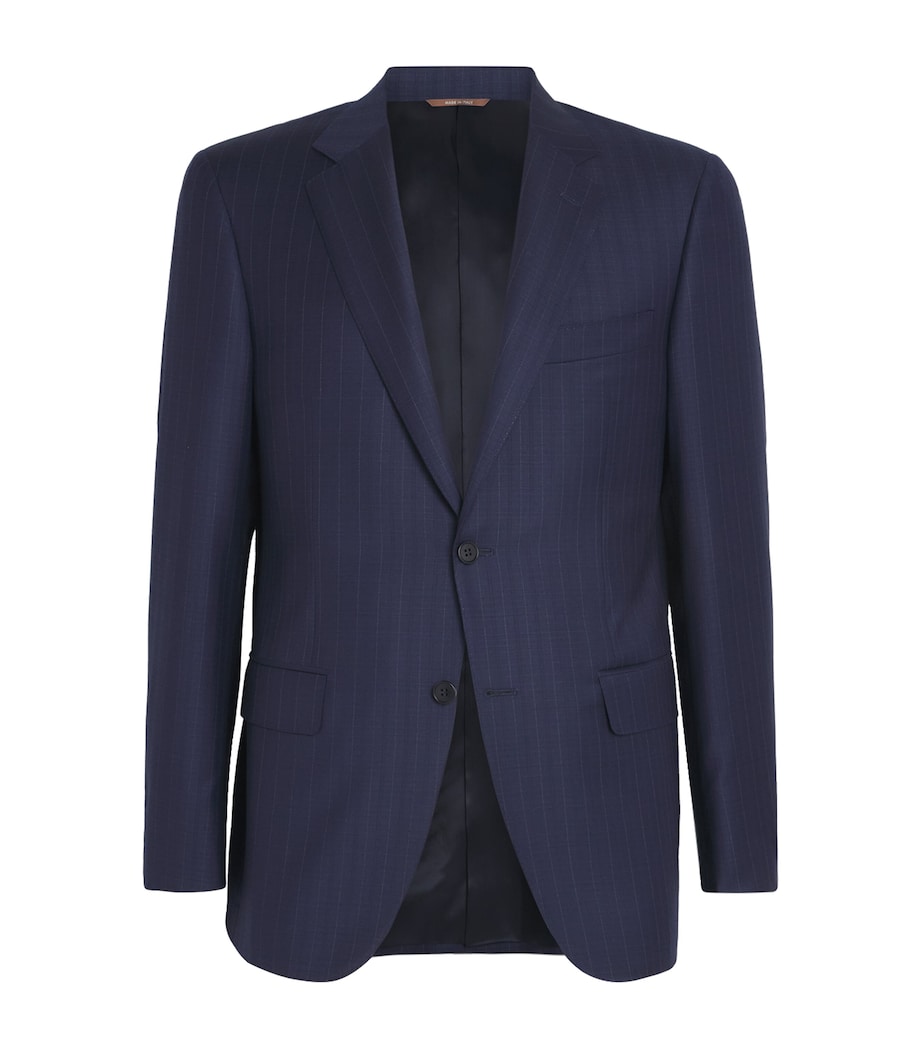 Wool Pinstripe 2-Piece Suit 349 Image 1
