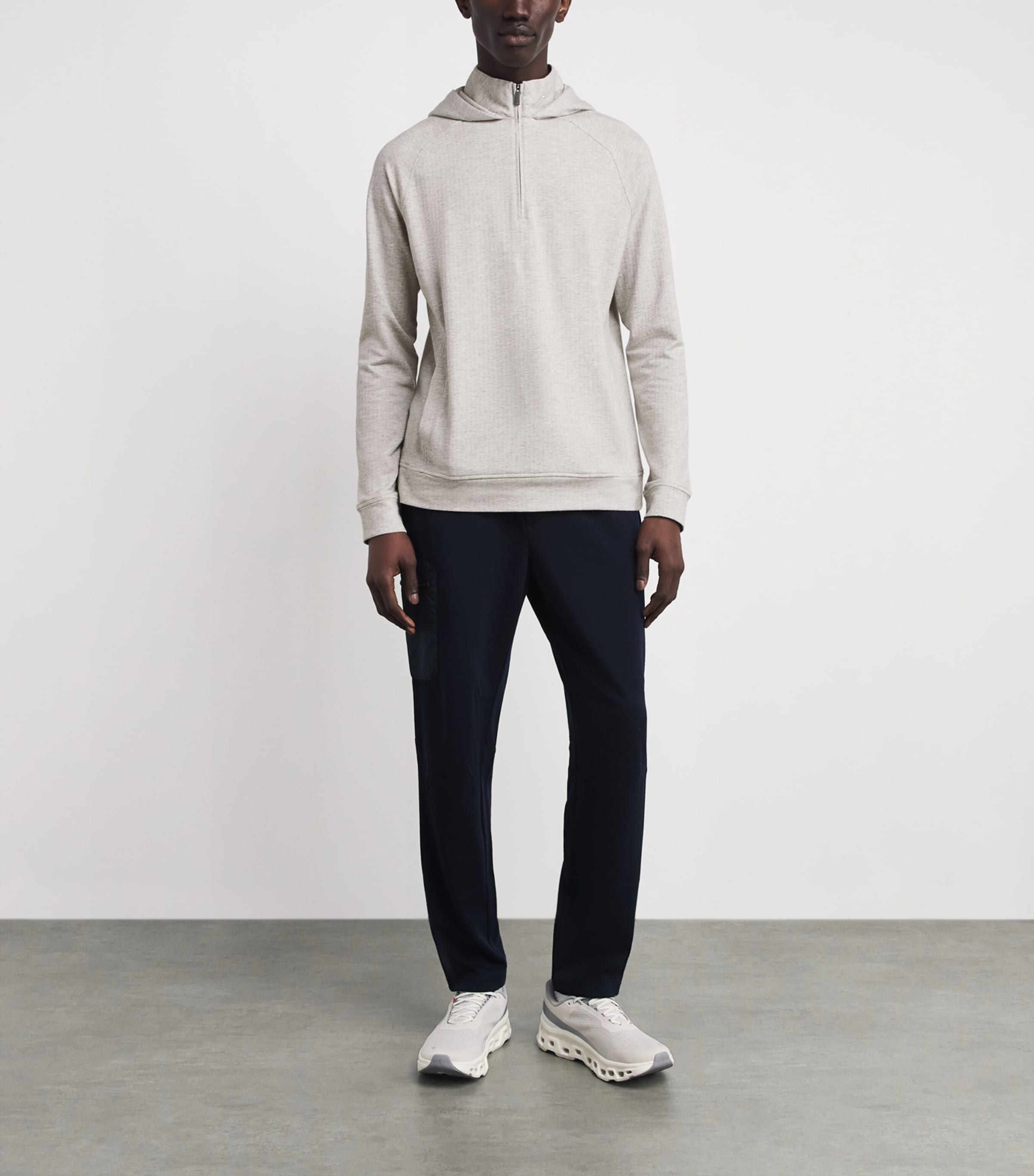 KJUS Mens Inverness Hoodie Birch/alloy Image 2