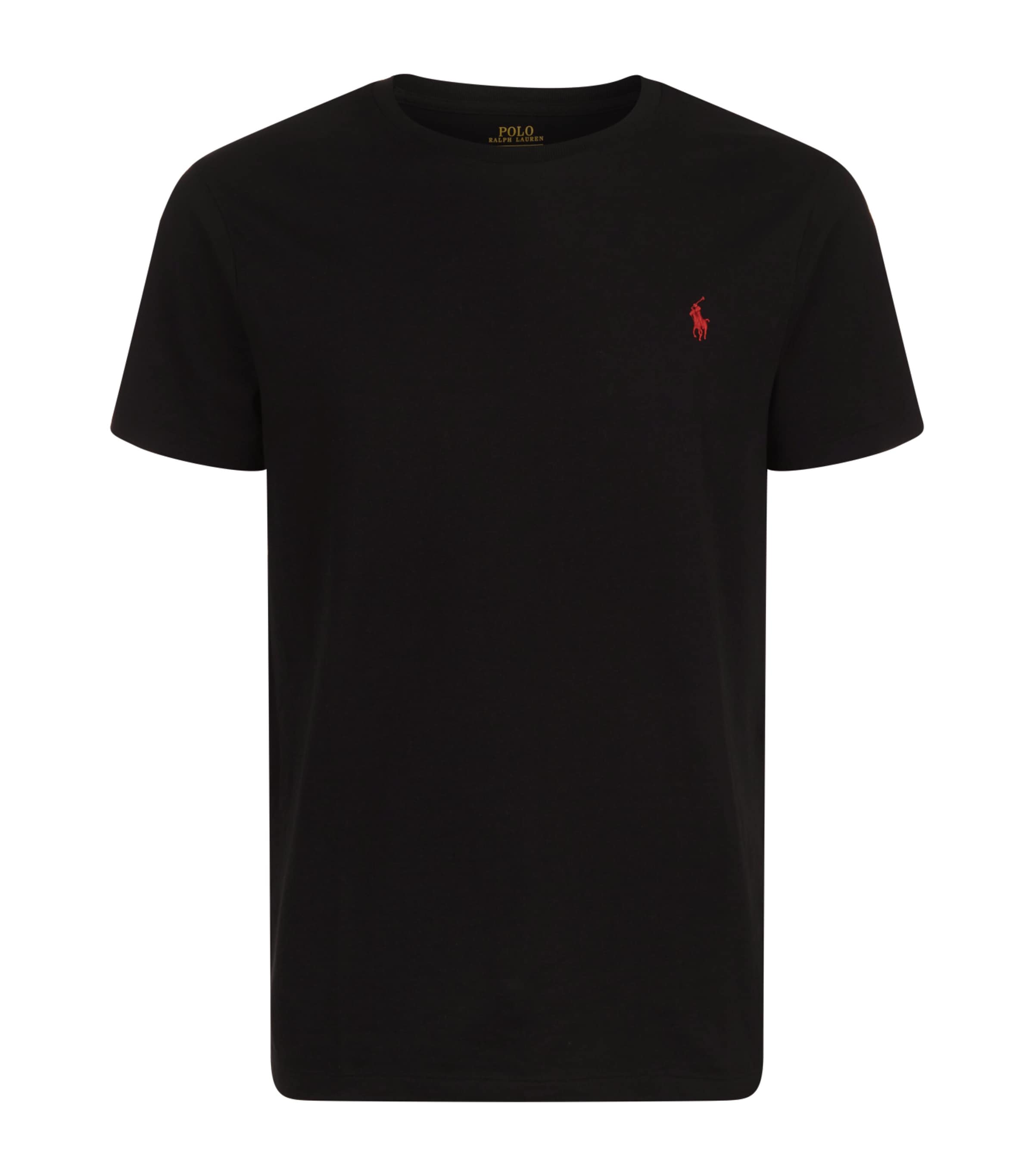 Shop Polo Ralph Lauren Slim-fit T-shirt In Black