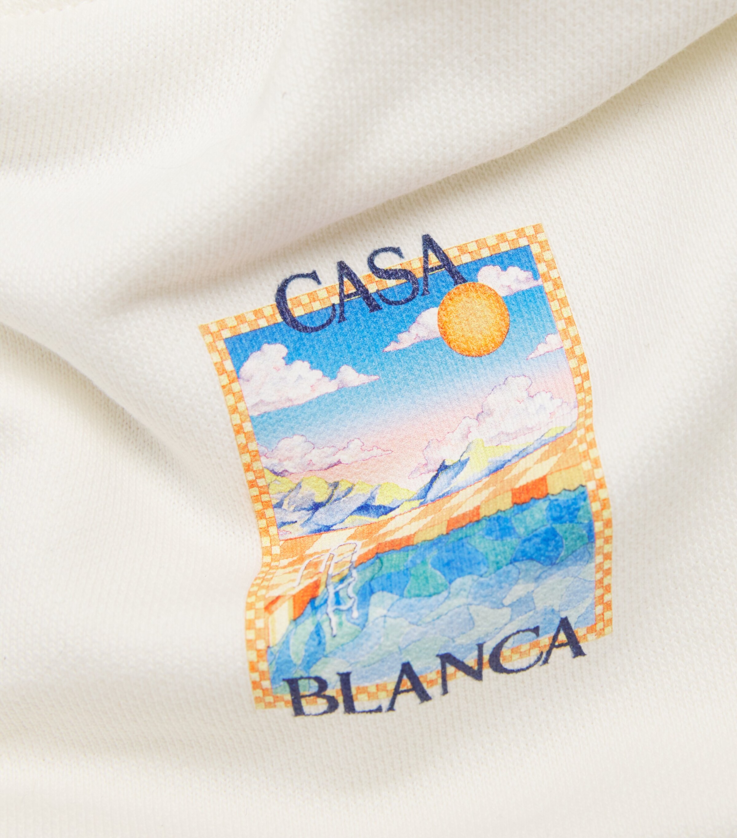 Casablanca Kids Organic Cotton Printed Hoodie (4-14 Years