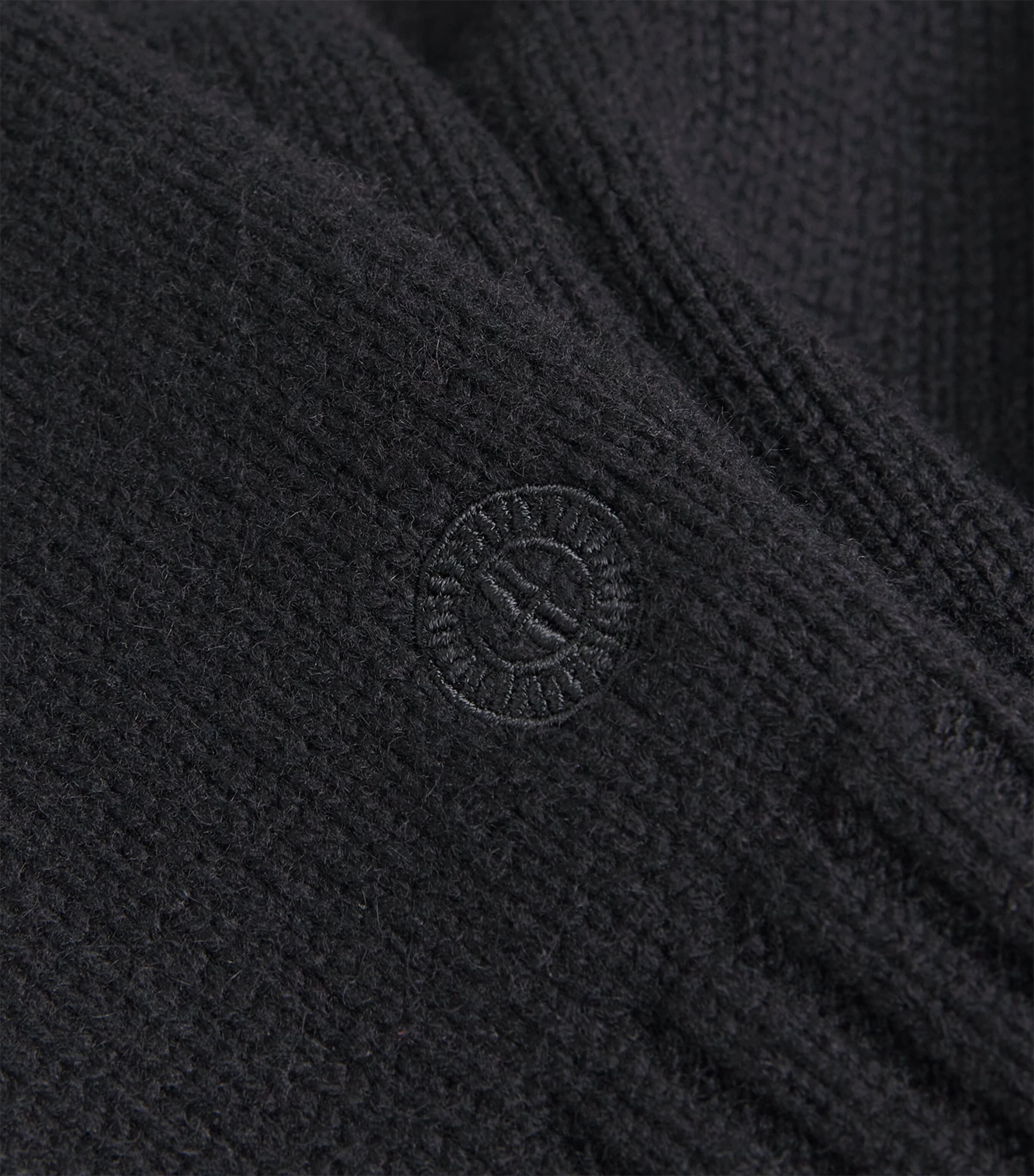 Cashmere Sleeveless Sweater BLACK Image 5