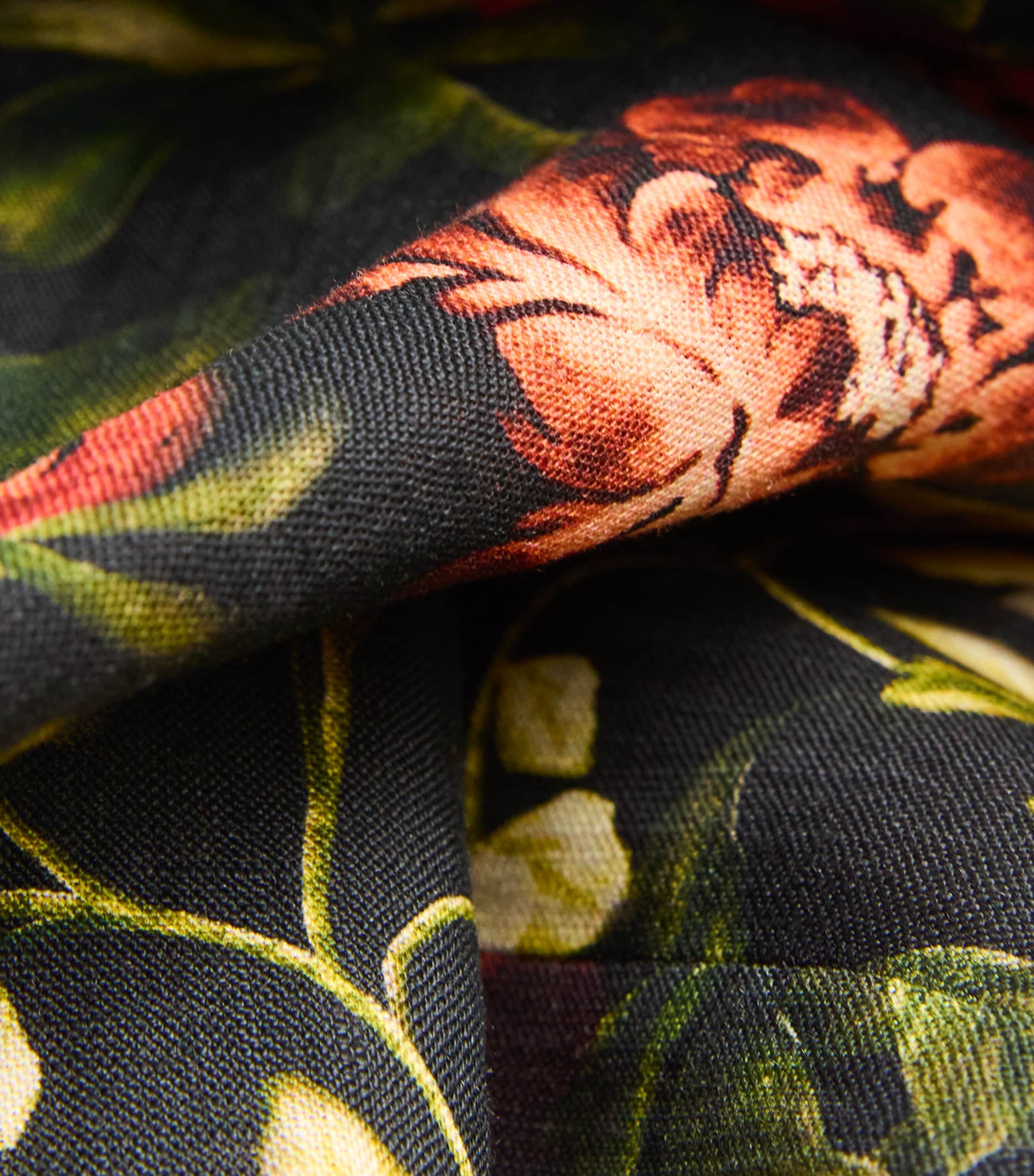 Linen Floral Midi Pareo MULTICOLOR Image 6