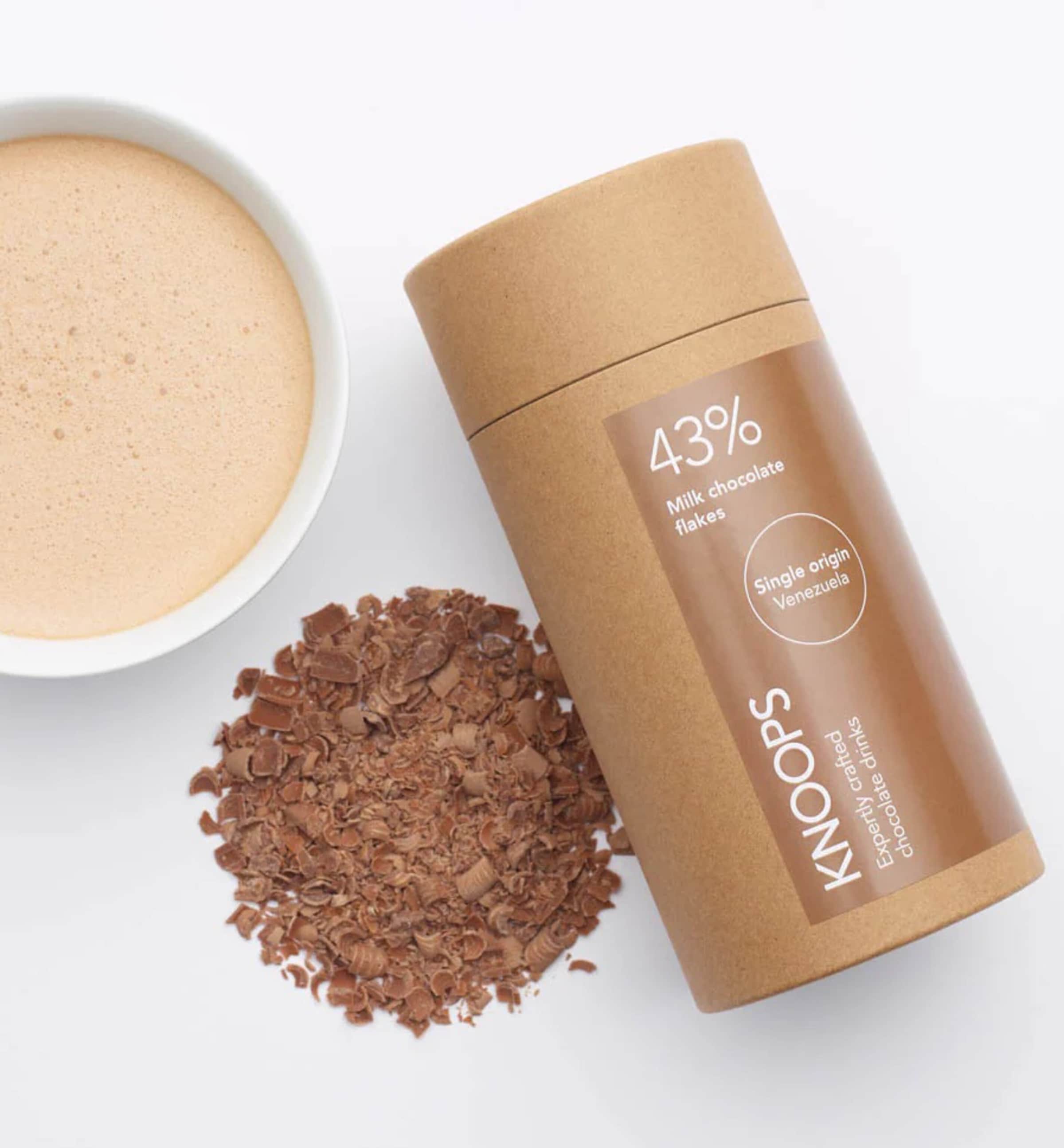 Knoops 43% Milk Chocolate Flakes (250g) Image 3