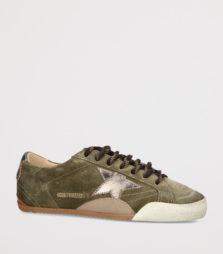 Golden Goose Suede True Star Sneakers Green Image 2