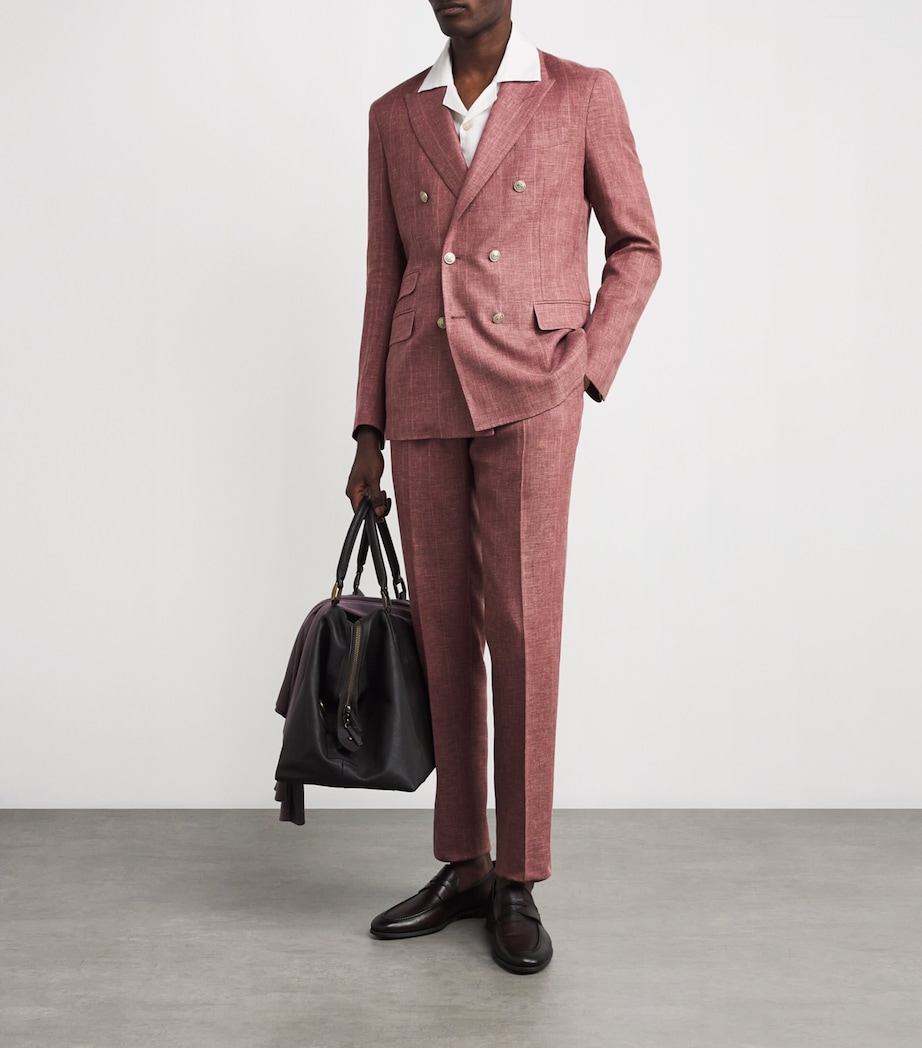 Double-Breasted Two-Piece Suit GRAPE Image 2
