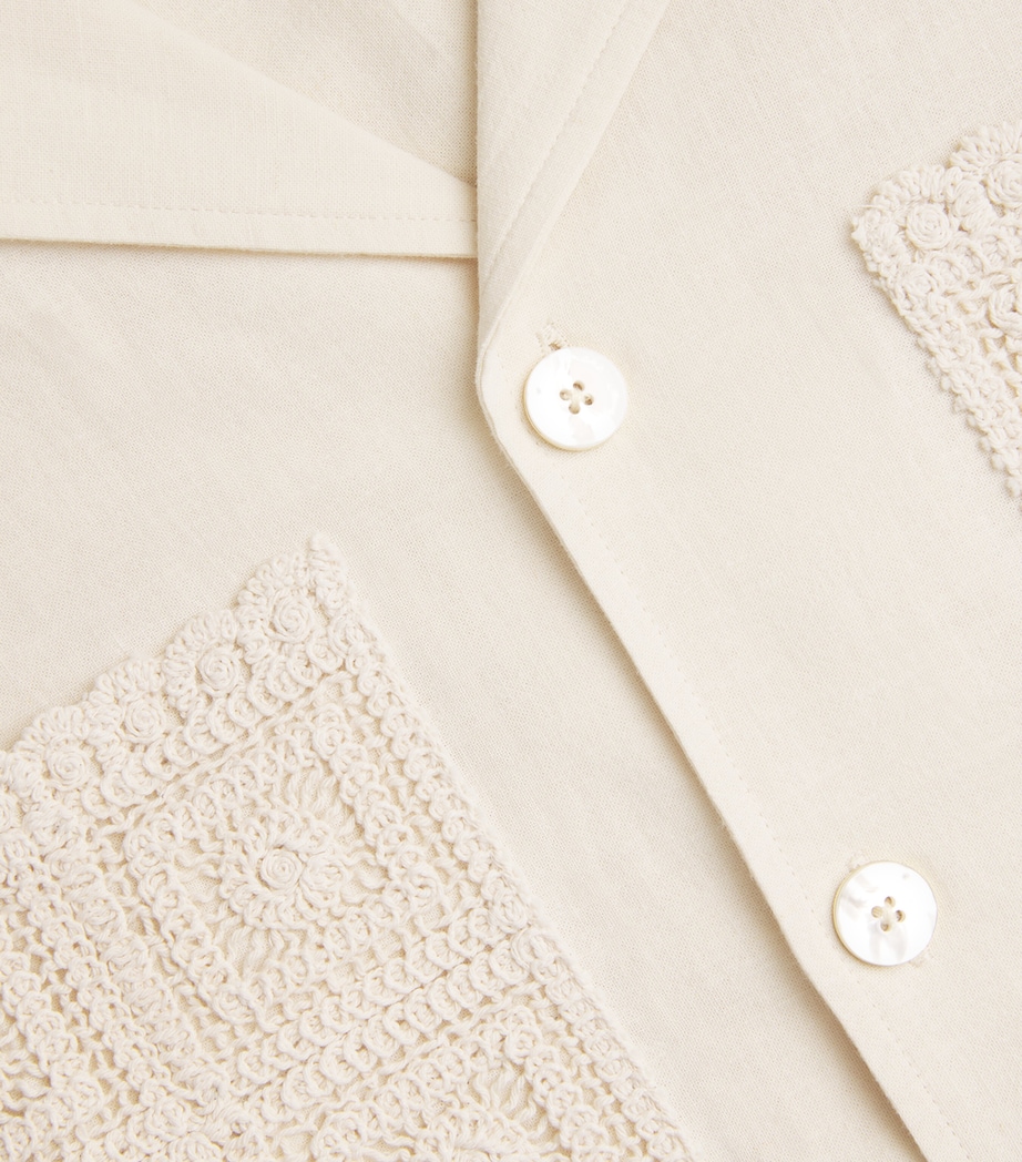 Cotton-Linen Inigo Shirt 1 - IVORY Image 4