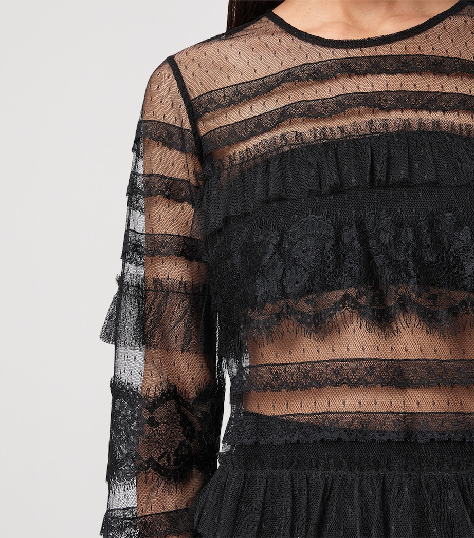 Tulle Arlea Top BLACK Image 8
