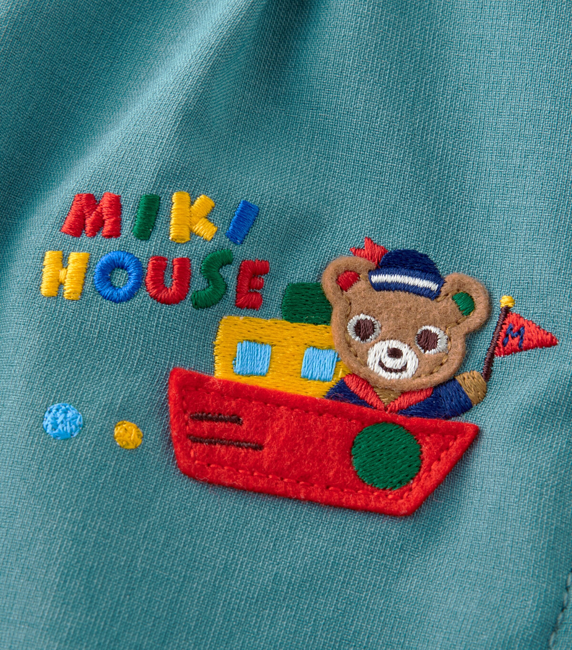 Miki House Pucchi Logo Trousers (2-5 Years) Image 7