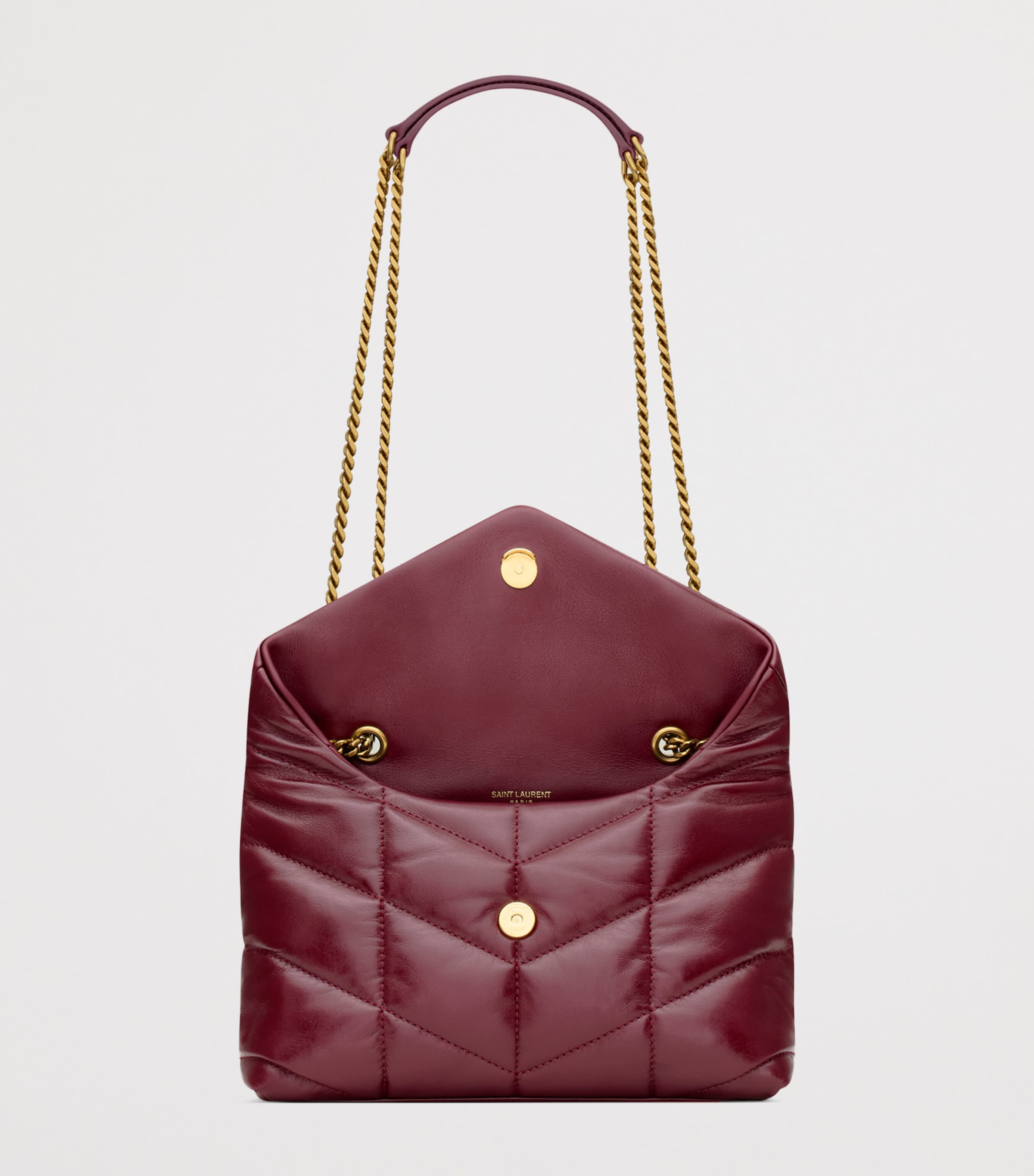 Toy Leather Puffer Shoulder Bag 6593 Image 4