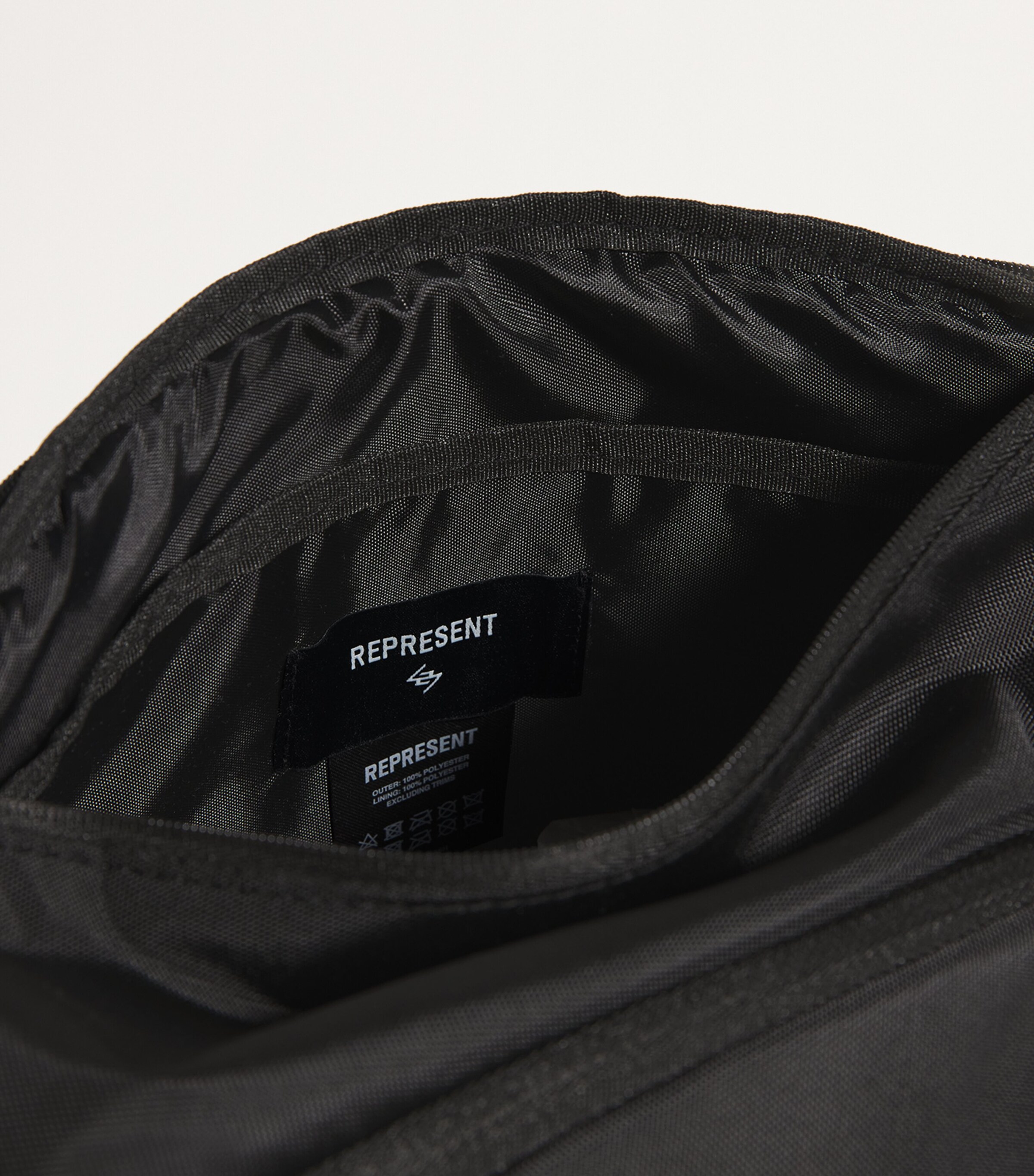 Represent 247 247 Sling Cross-Body Bag Black Image 4