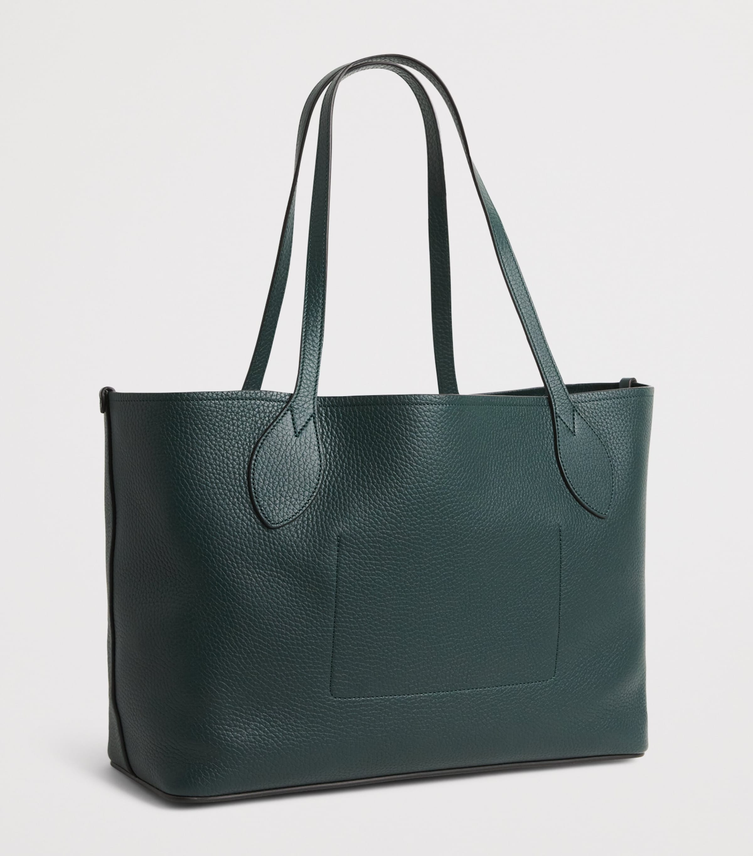 Mulberry Grained Leather Tree Tote Bag Mulberry Green Image 3
