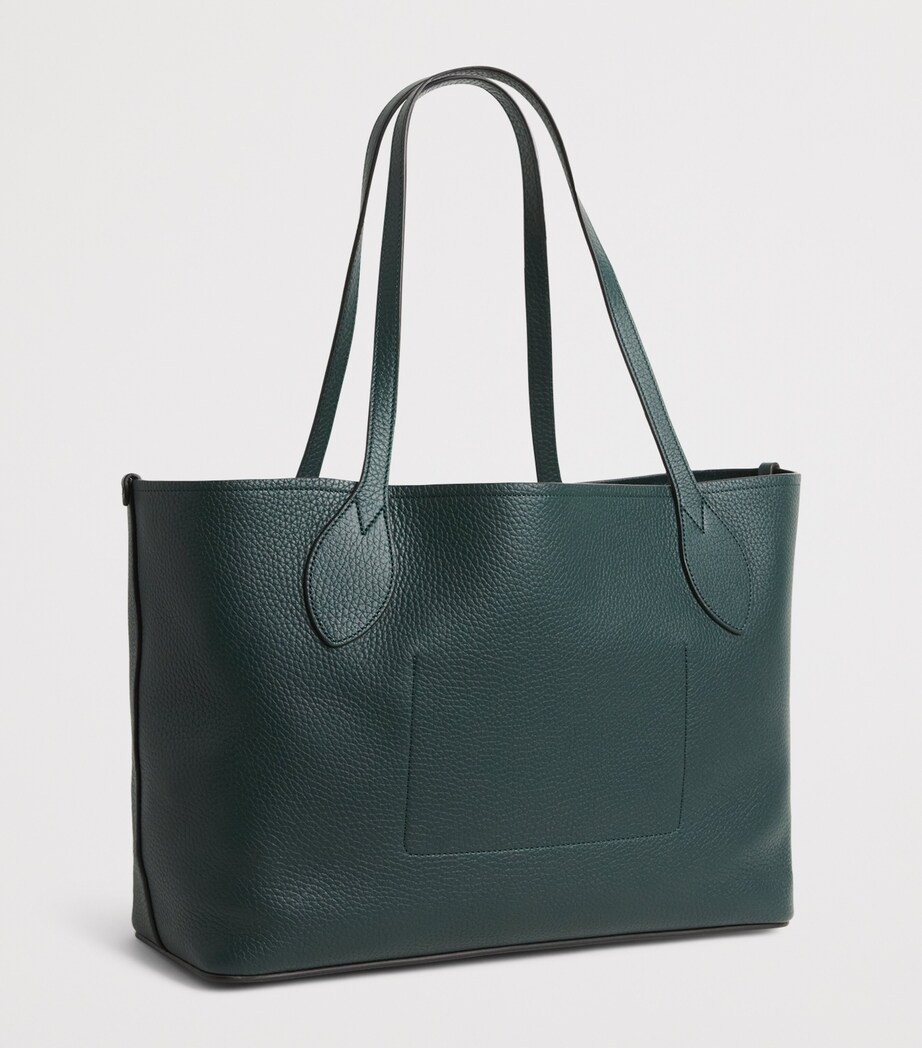Mulberry Grained Leather Tree Tote Bag Mulberry Green Image 3