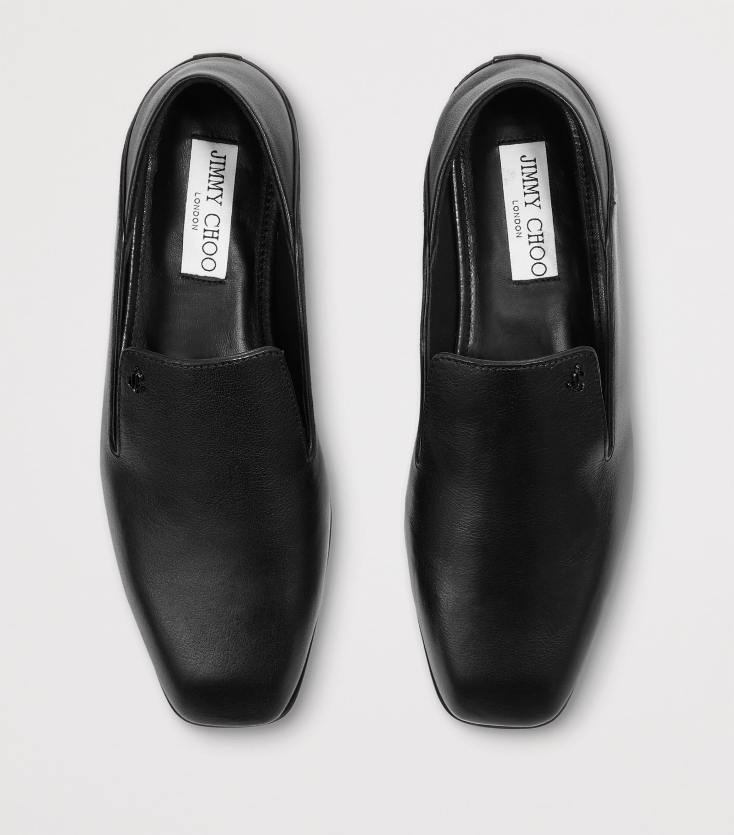 Eliot Calfskin Slippers BLACK Image 3