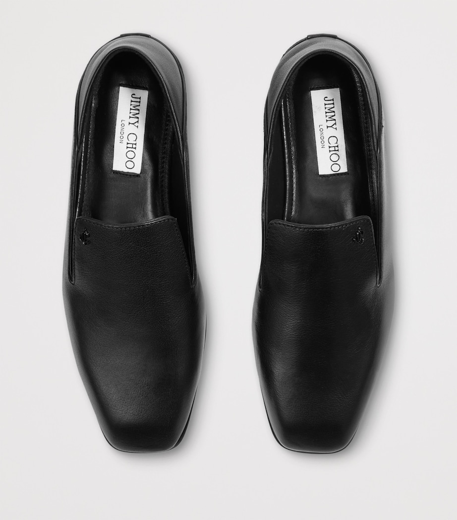 Eliot Calfskin Ballet Flats BLACK Image 3