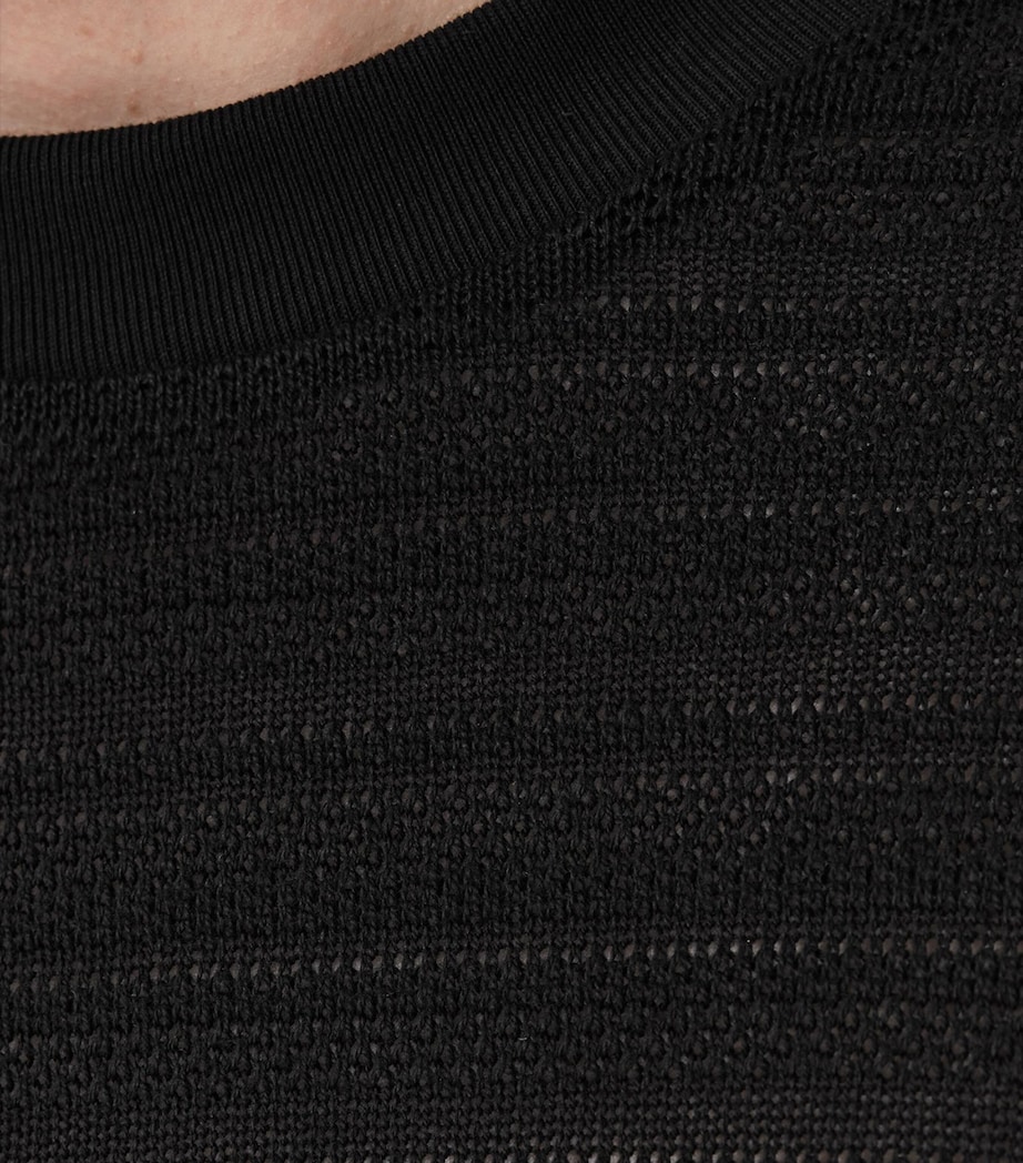 Organic Cotton Cove T-Shirt JET BLACK Image 6