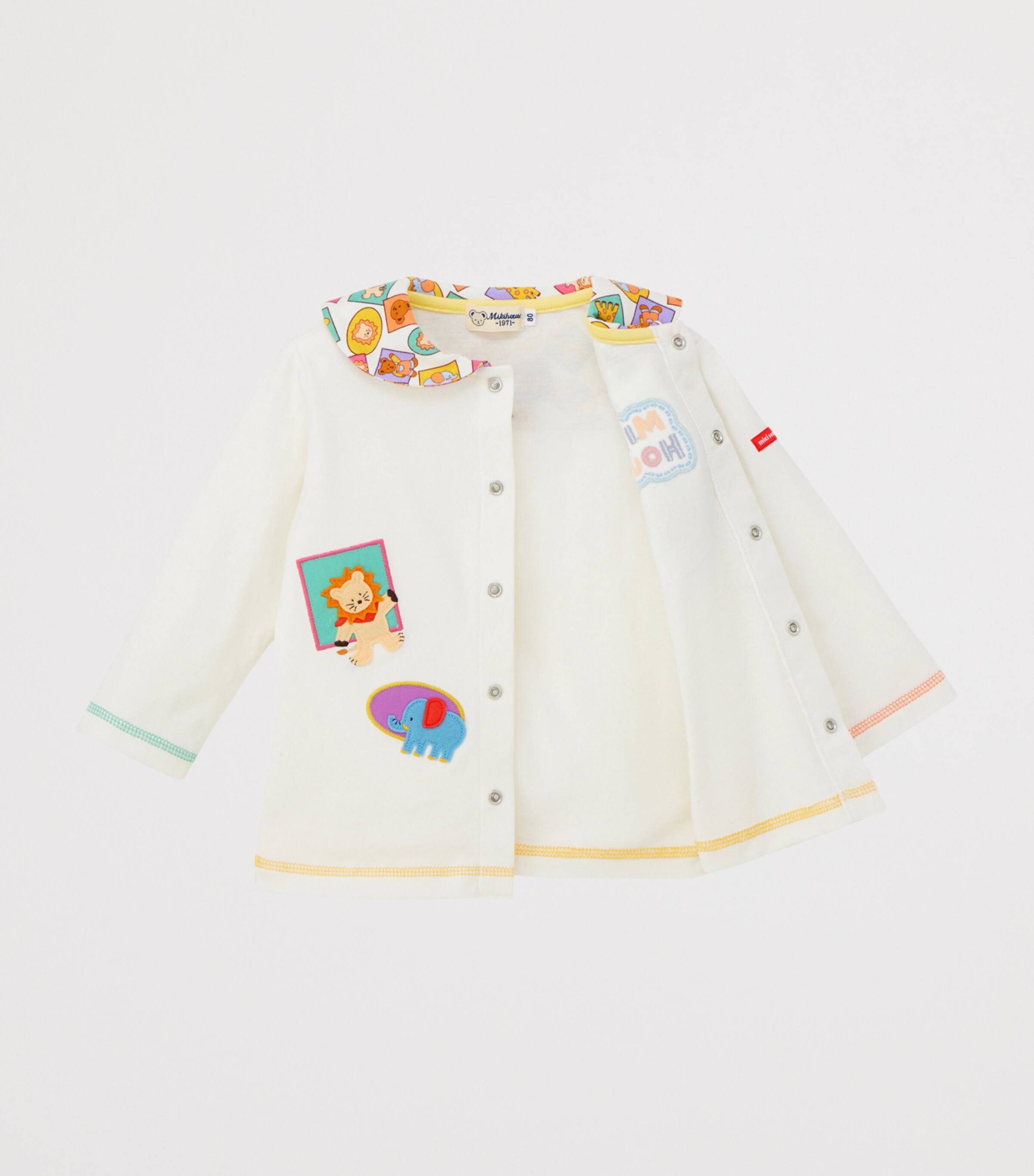 Cotton Animal Appliqué  Blouse (2-5 Years) 1 Image 2