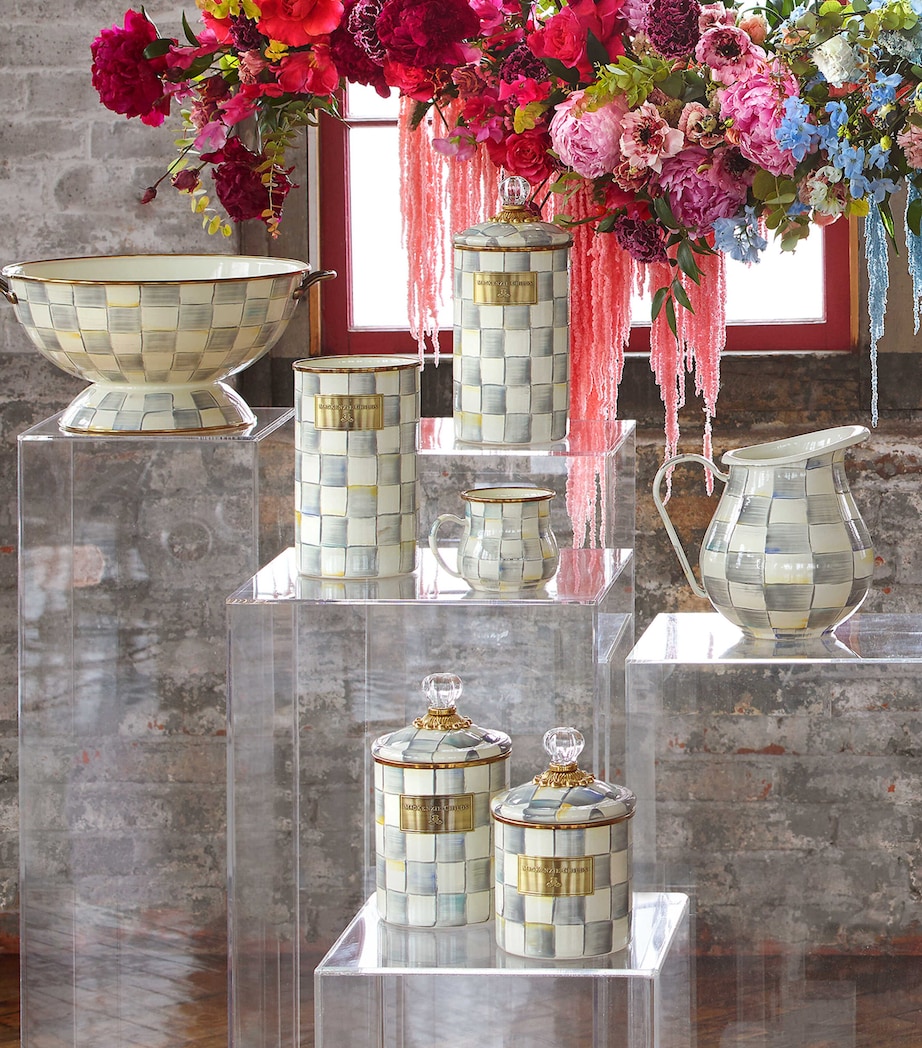 Sterling Check Mug SILVER Image 2