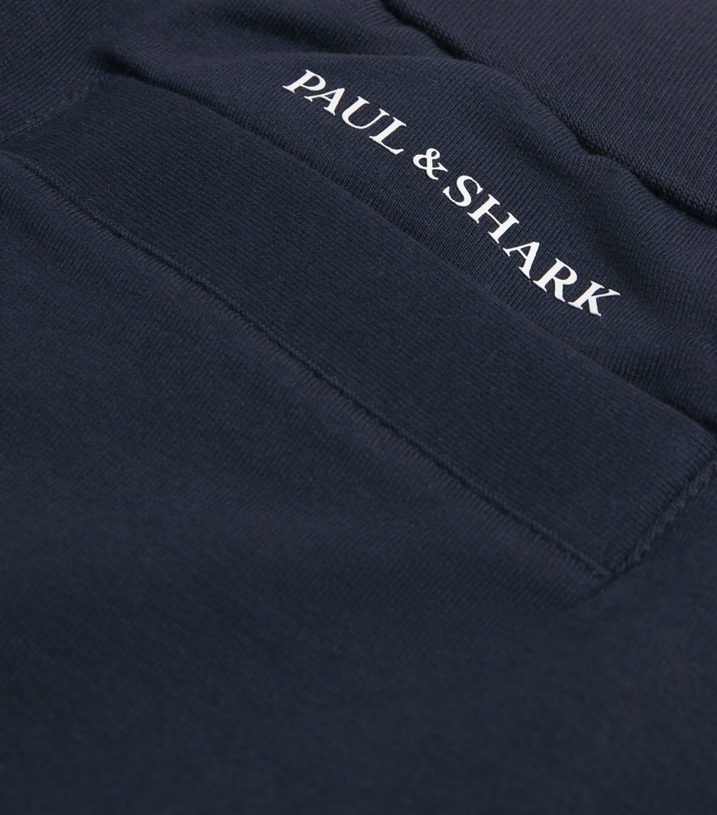 Paul & Shark Logo Sweatshorts (8-14 Years) Blu Shark Image 3