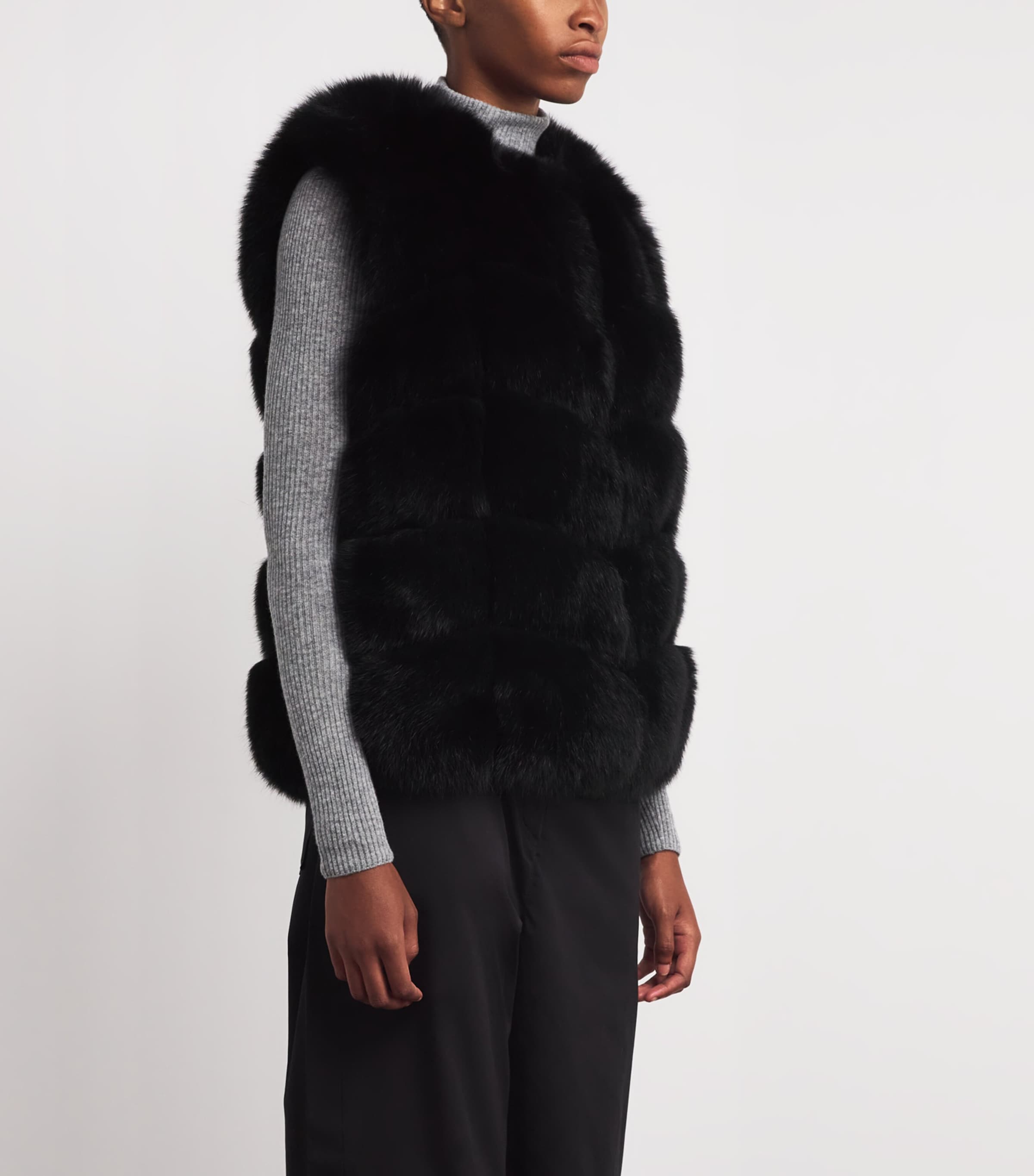 Fox Fur Gilet C99 Image 3