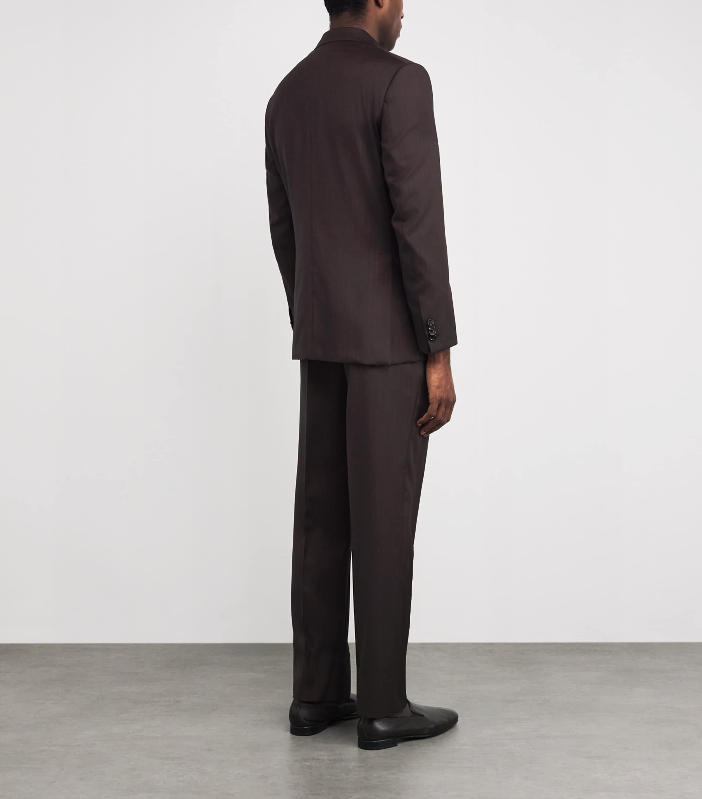 Wool-Silk Plume 2-Piece Suit 2400 Image 4