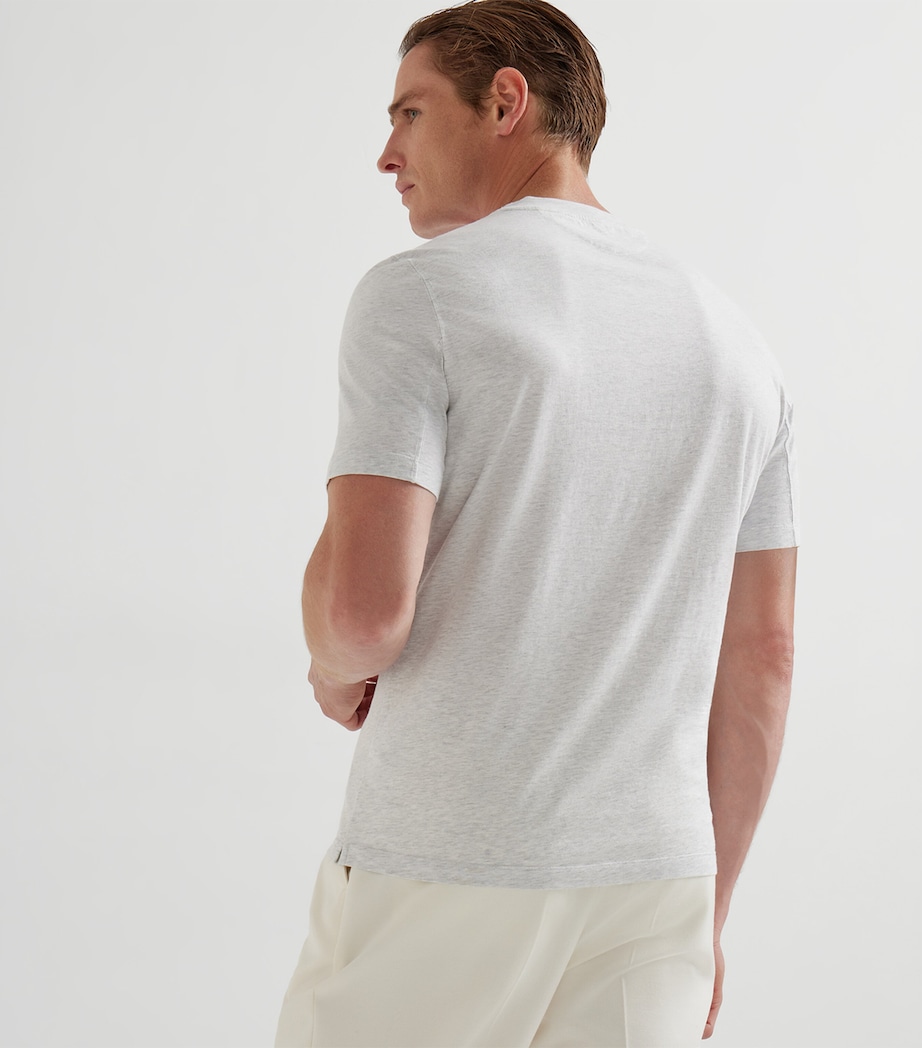 Cotton Crew-Neck T-Shirt C3657 Image 3