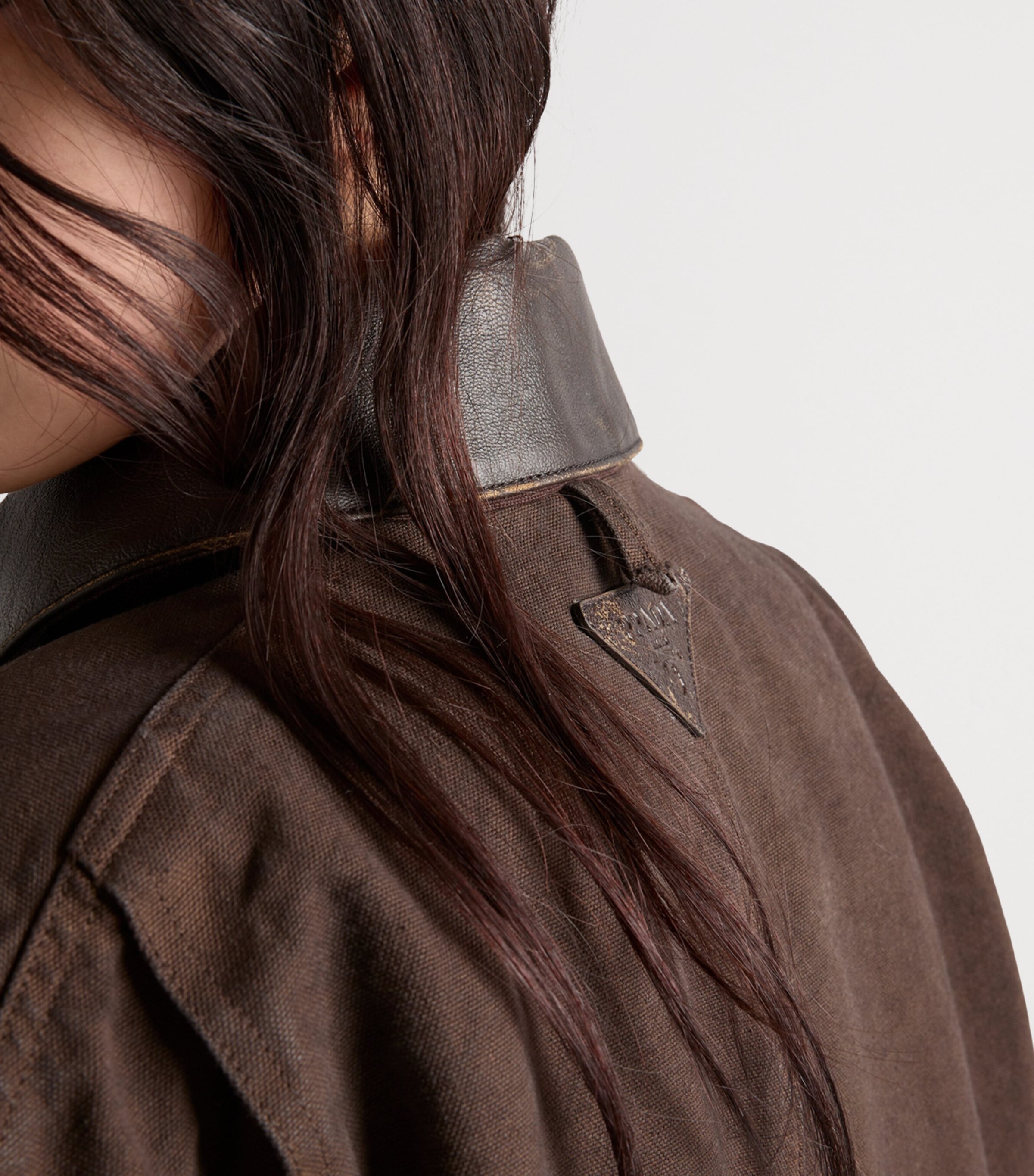 Canvas Oversized Jacket F0027 Image 6