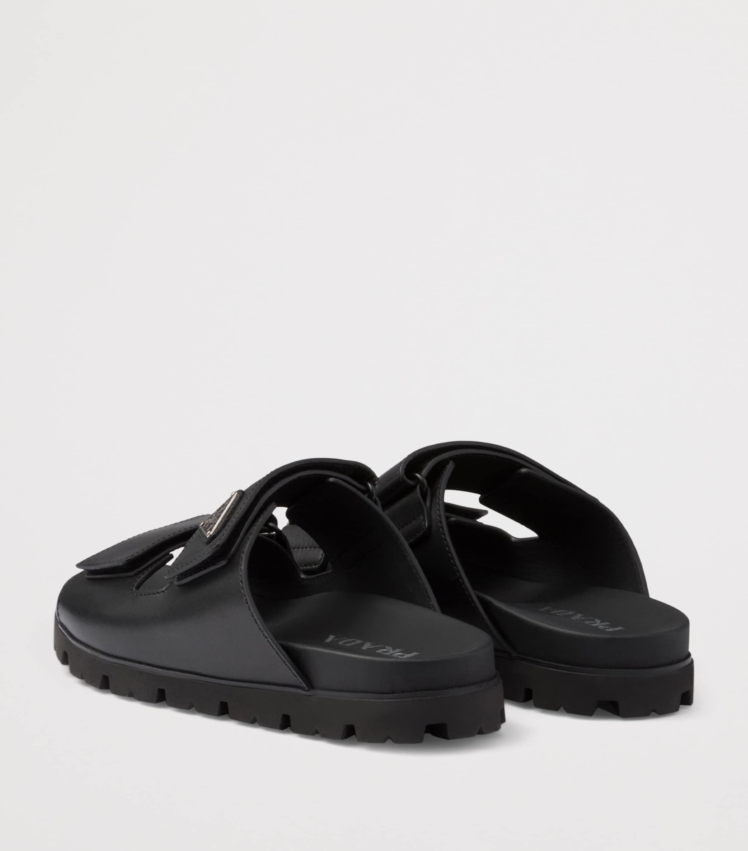 Leather Triangle Sandals F0002 Image 4