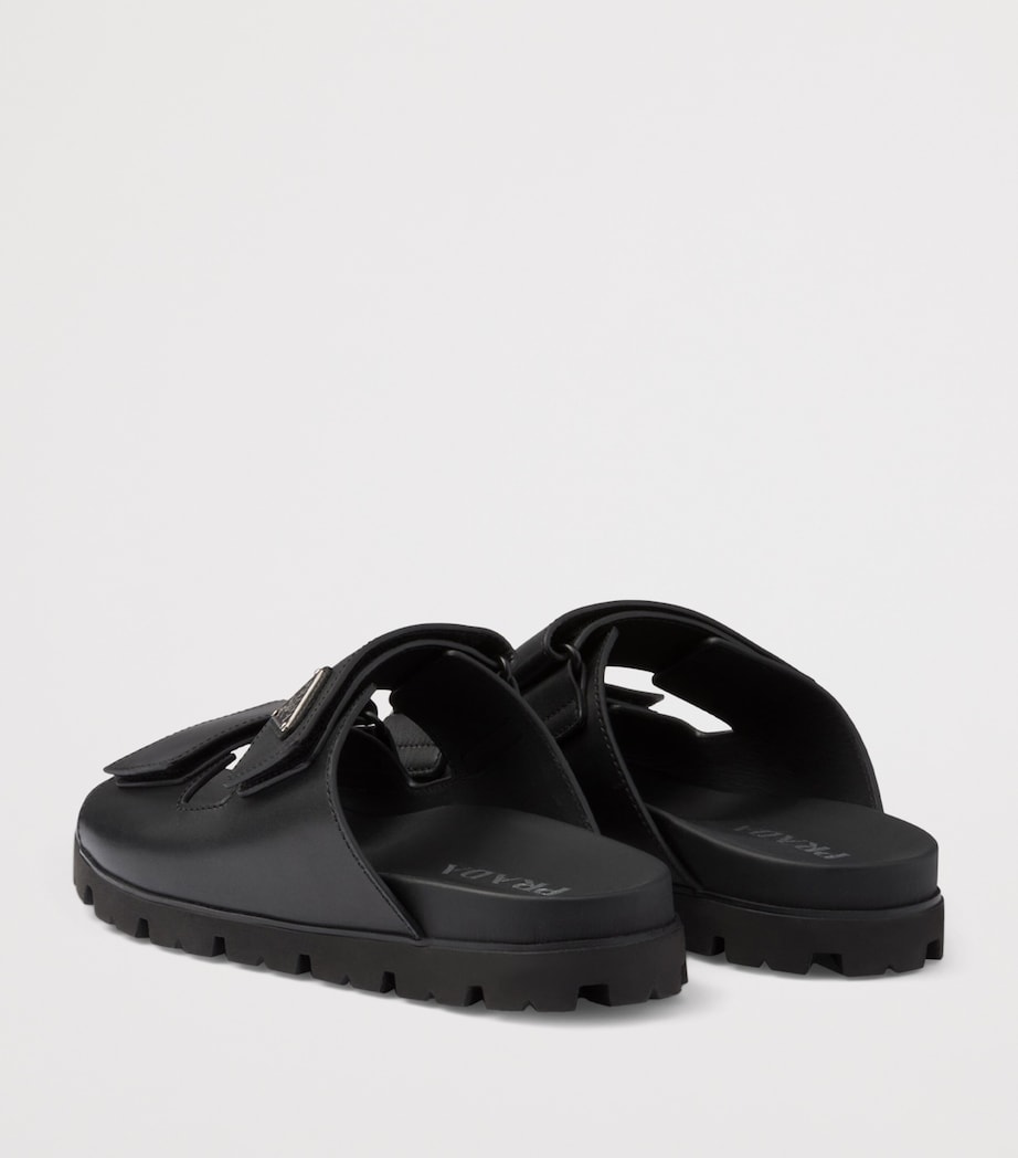 Leather Triangle Sandals F0002 Image 4