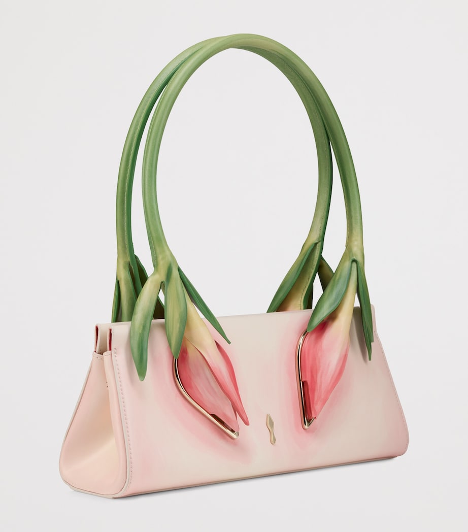 Christian Louboutin Venus Baguette Tulip Leather Shoulder Bag Image 2