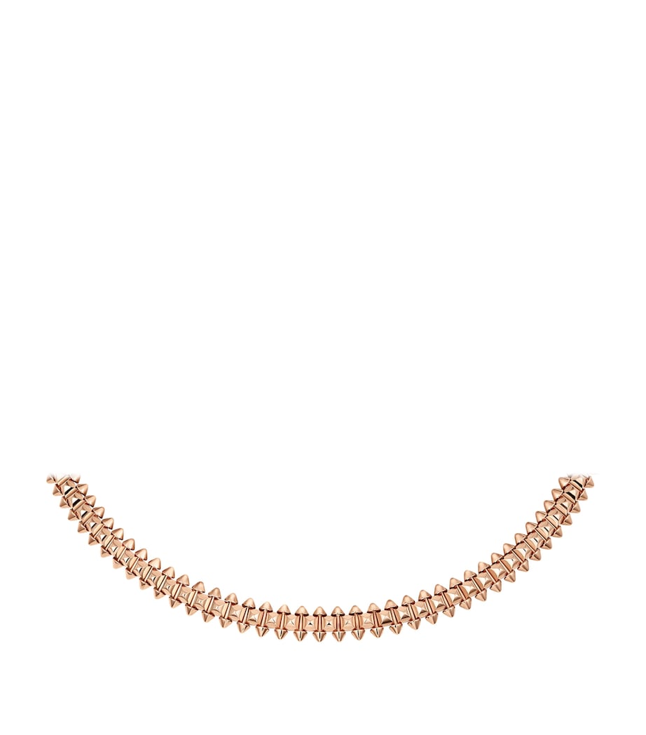 Flexible Medium Rose Gold Clash de Cartier Necklace ROSE GOLD Image 3