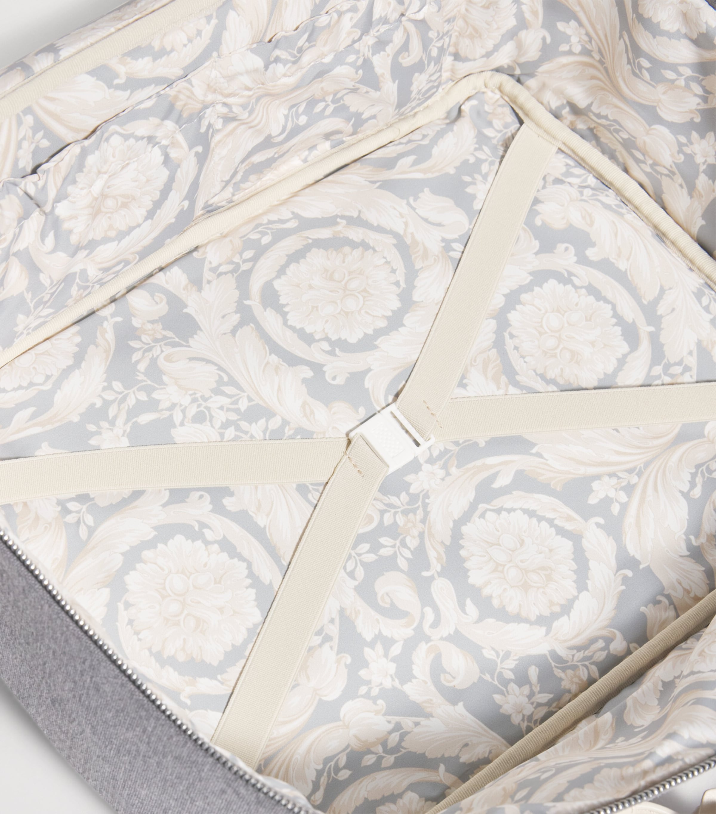 Felt Top-Handle Baby Bag 1E07P-GREY - PLLDM Image 4