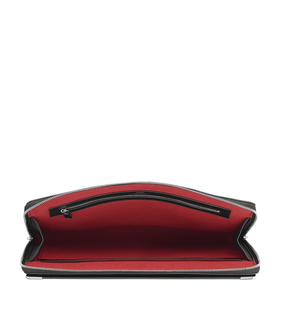 Leather Must de Cartier Portfolio Bag BLACK Image 3