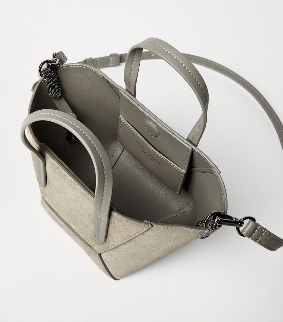 Mini Suede BC Duo Tote Bag C8850 Image 5