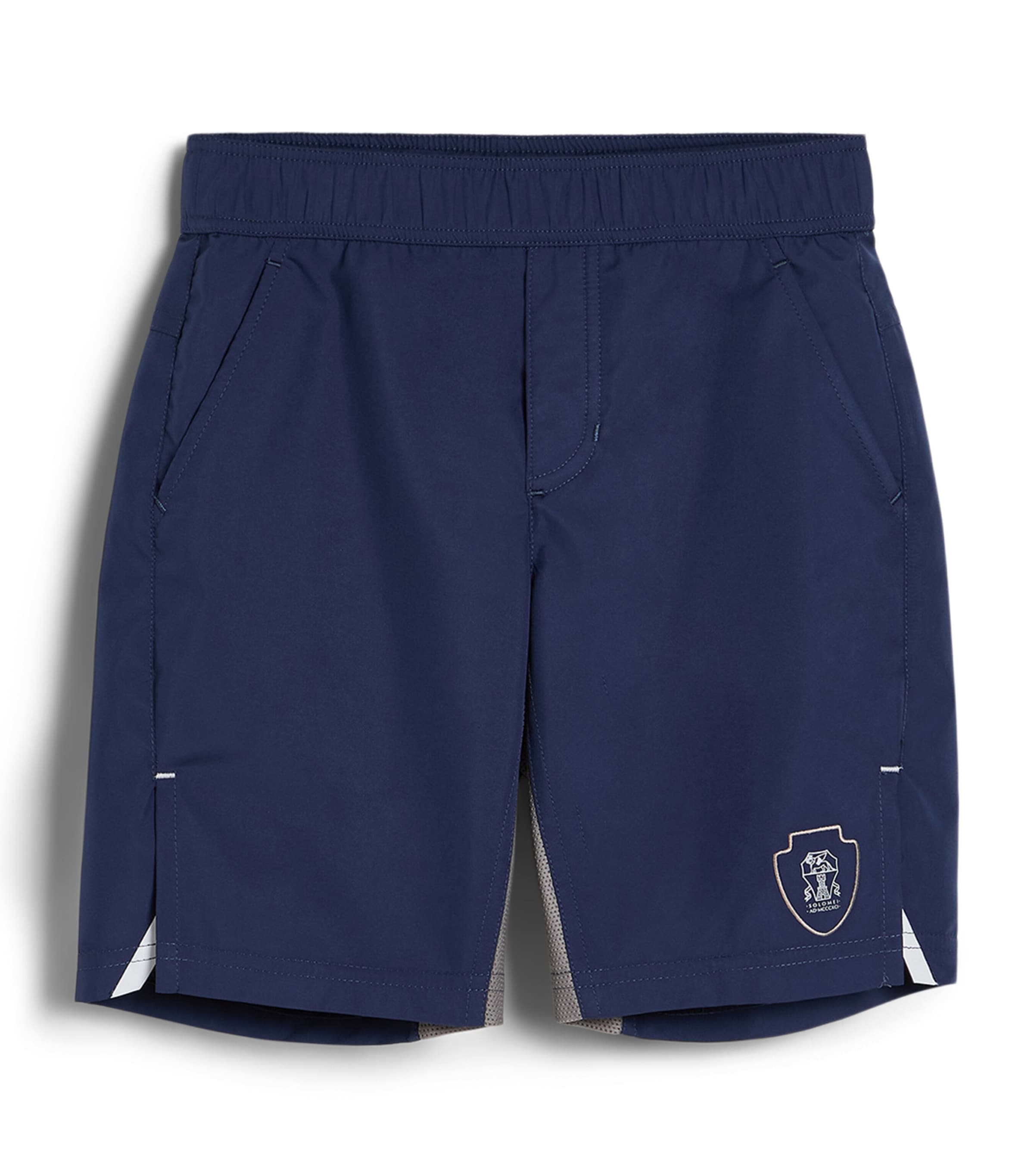 Brunello Cucinelli Kids Logo Bermuda Shorts (4-6 Years) Image 1