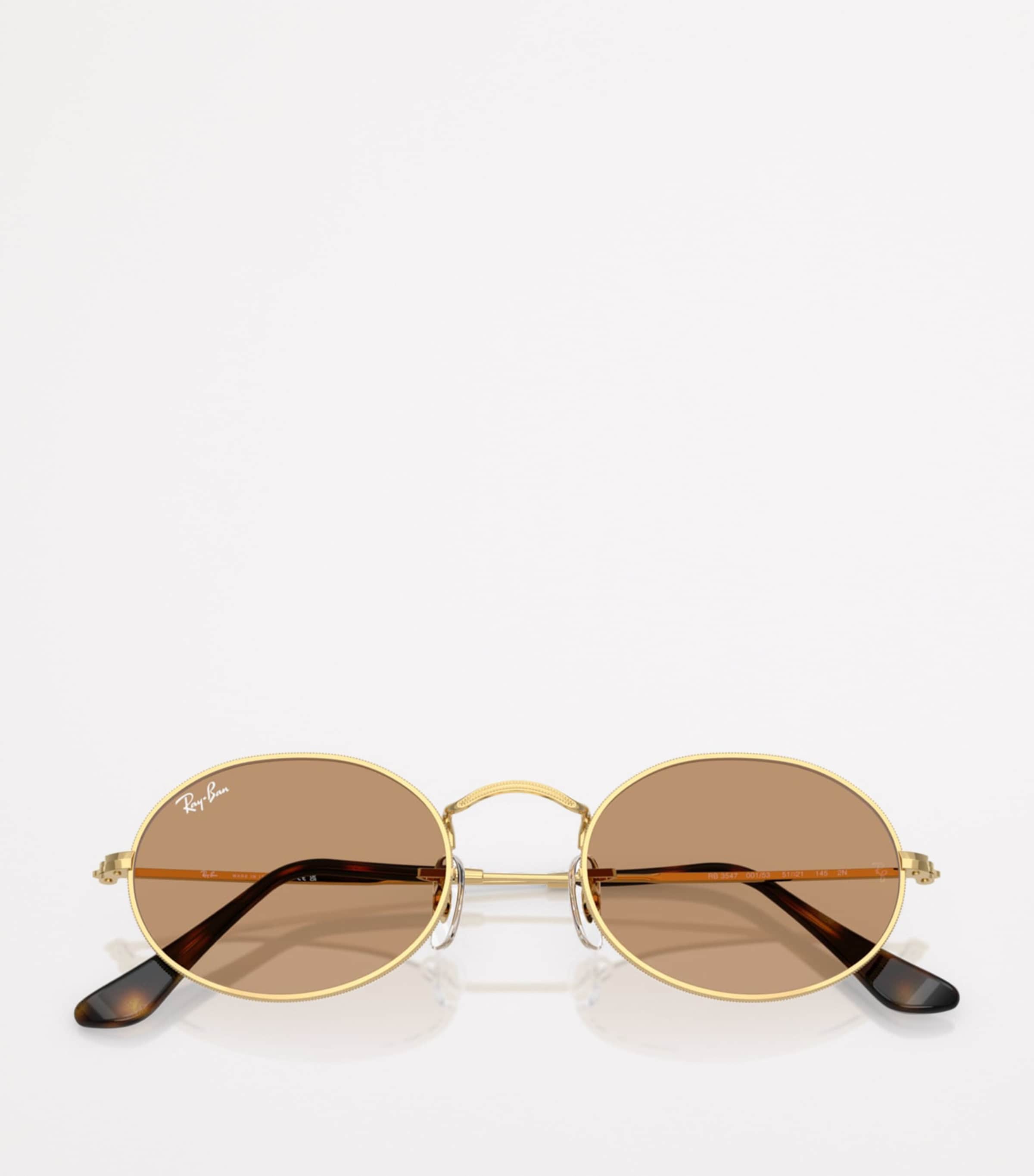 RB3547 Oval Metal Sunglasses 001/53 Image 5