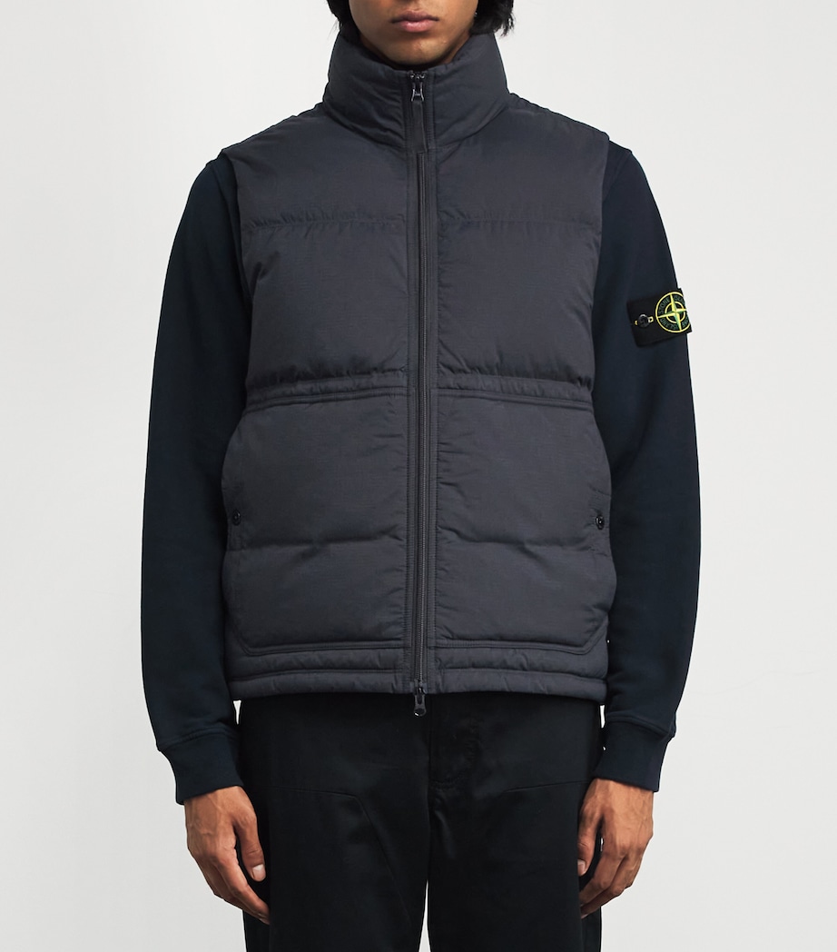 Water-Repellent Down Gilet V0029 Image 3