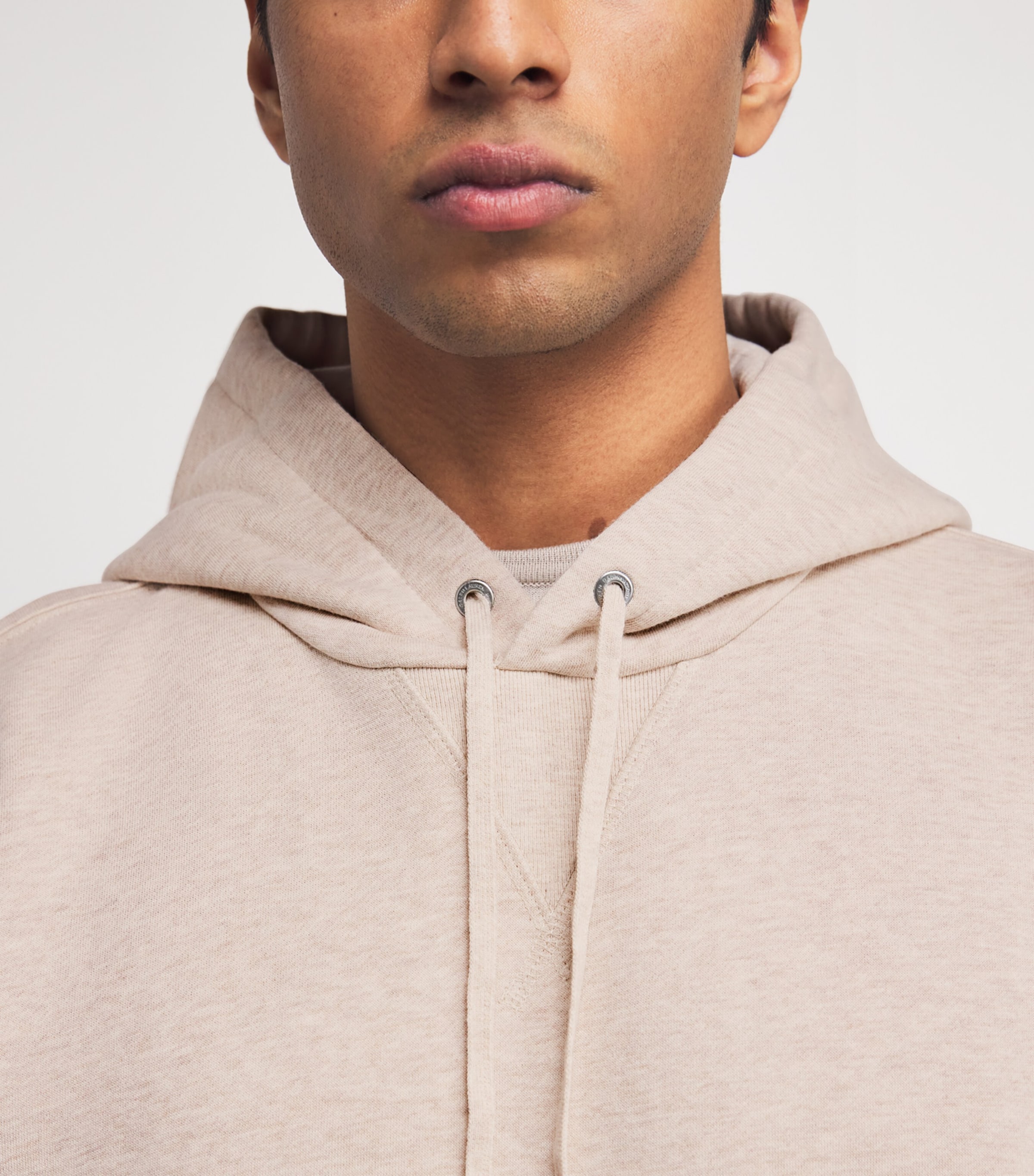Cotton-Cashmere Hoodie CHAMPAGNE Image 6
