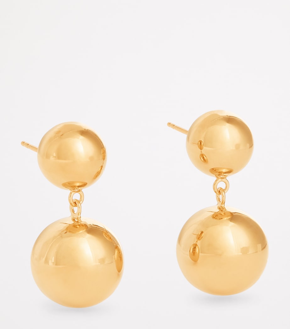 Gold-Plated The Caroline Earrings GOLD Image 3