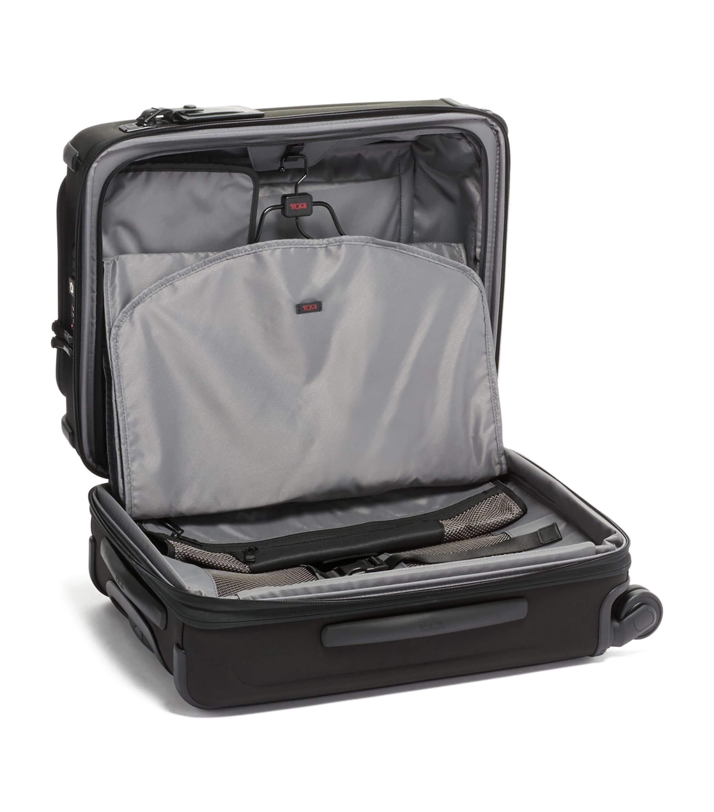 Alpha 3 Continental Dual Access 4-Wheel Carry-On Case (56cm) BLACK Image 5