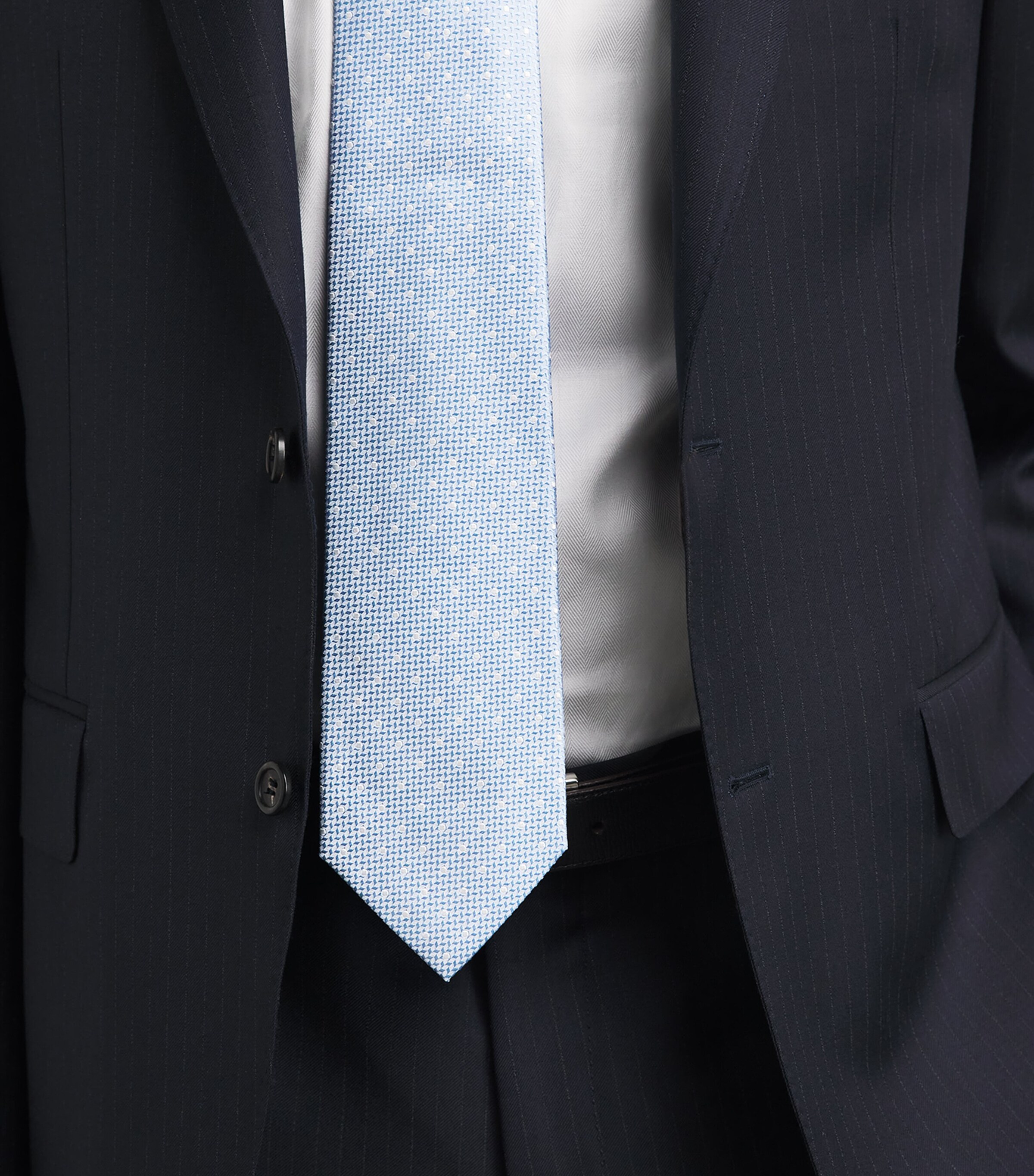 Isaia Silk Seven-Fold Tie Image 2