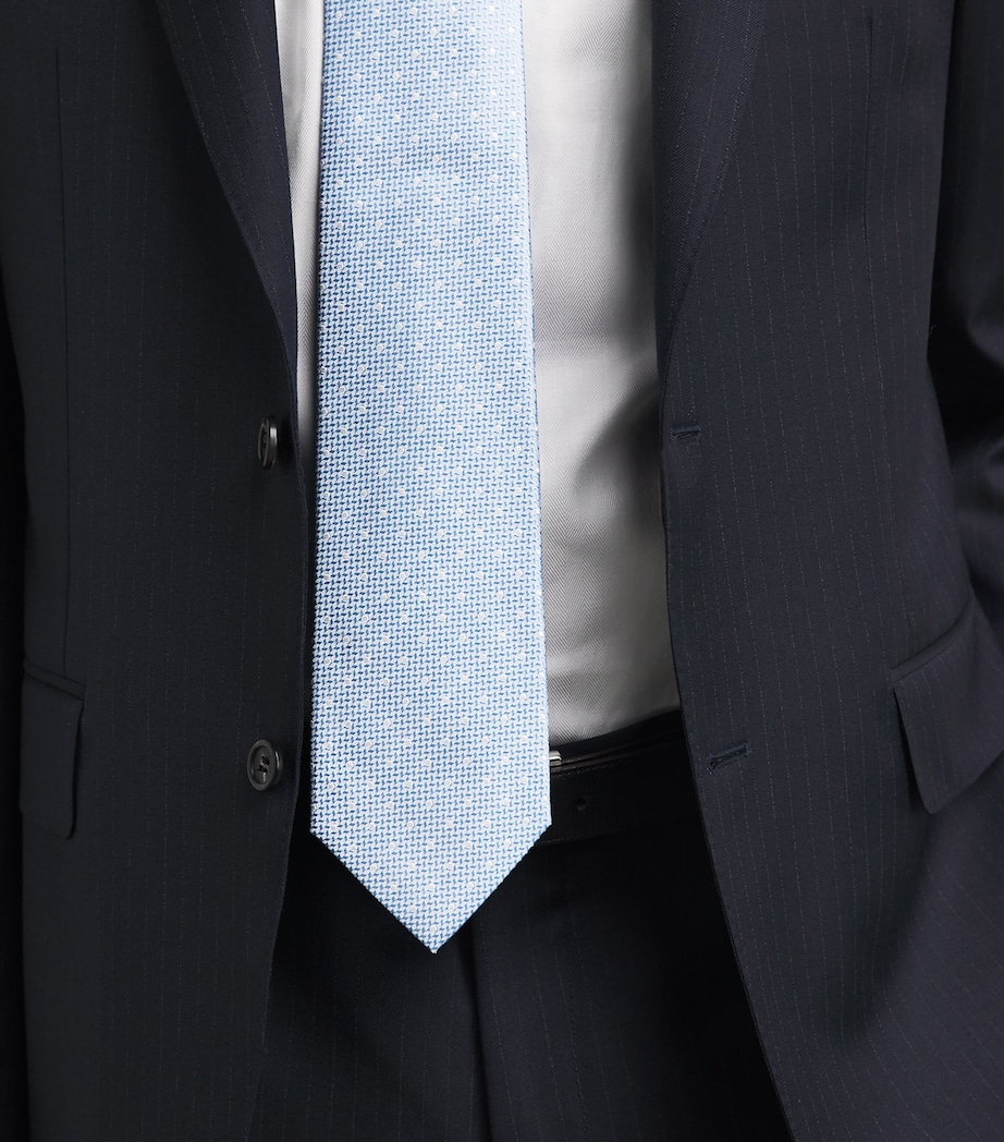 Isaia Silk Seven-Fold Tie Image 2