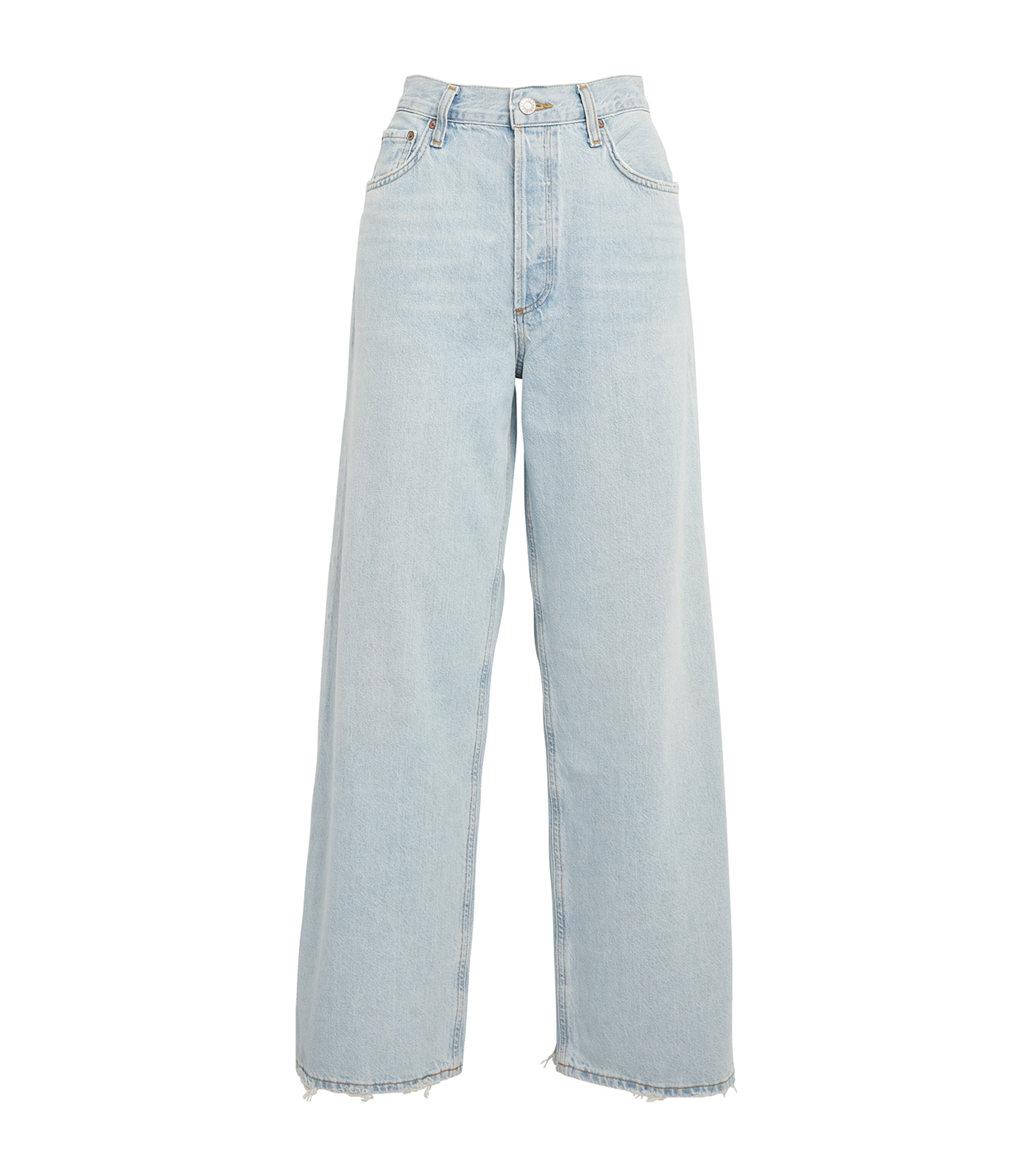 Agolde The Low-slung Baggy Jeans In Blue