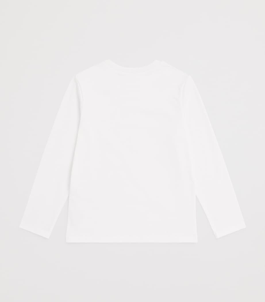 Casablanca Kids Stacked Logo Sweatshirt (3-14 Years) Stacked Logo Image 2